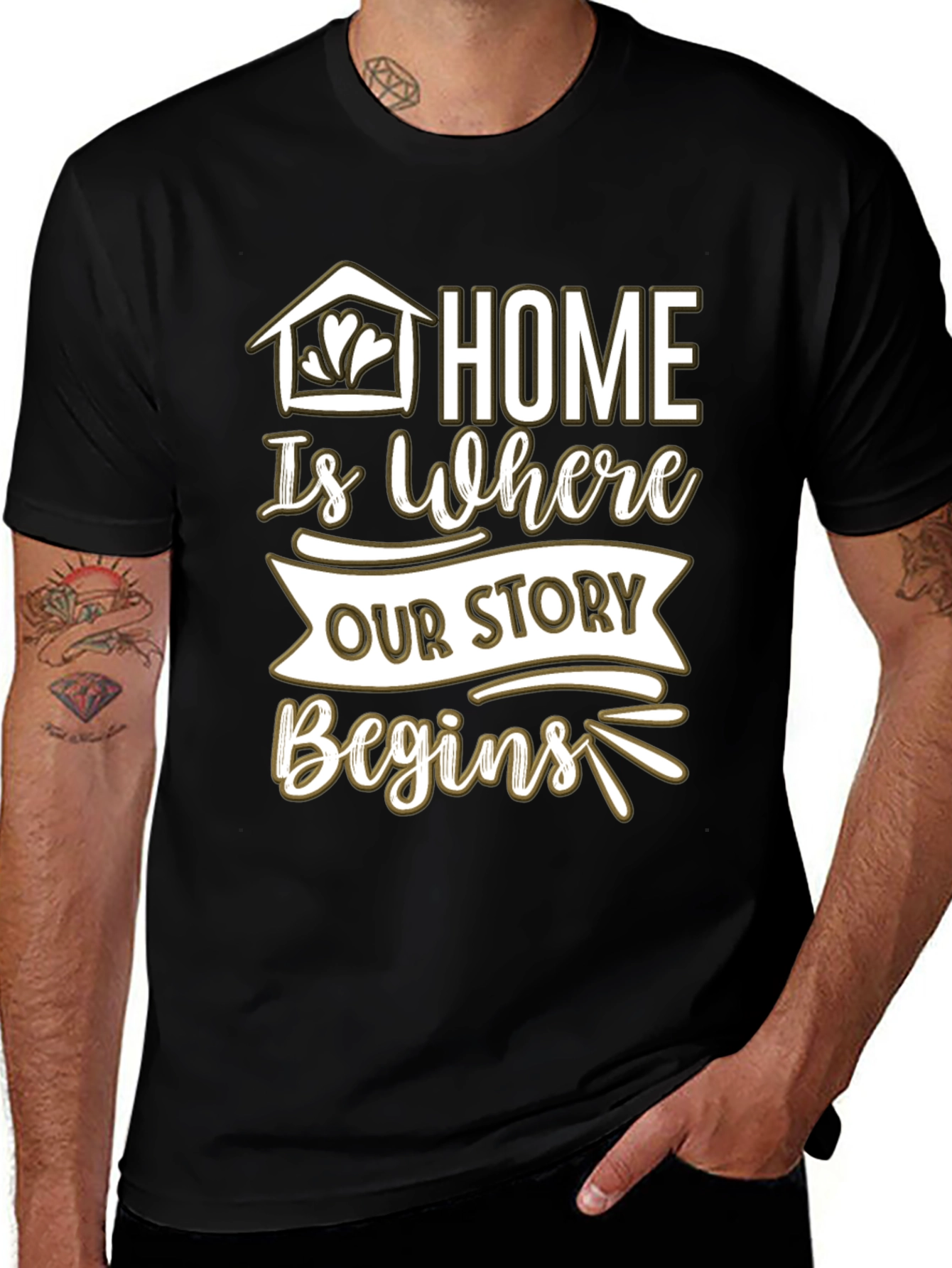 Home is Where Our Story Begins Tee