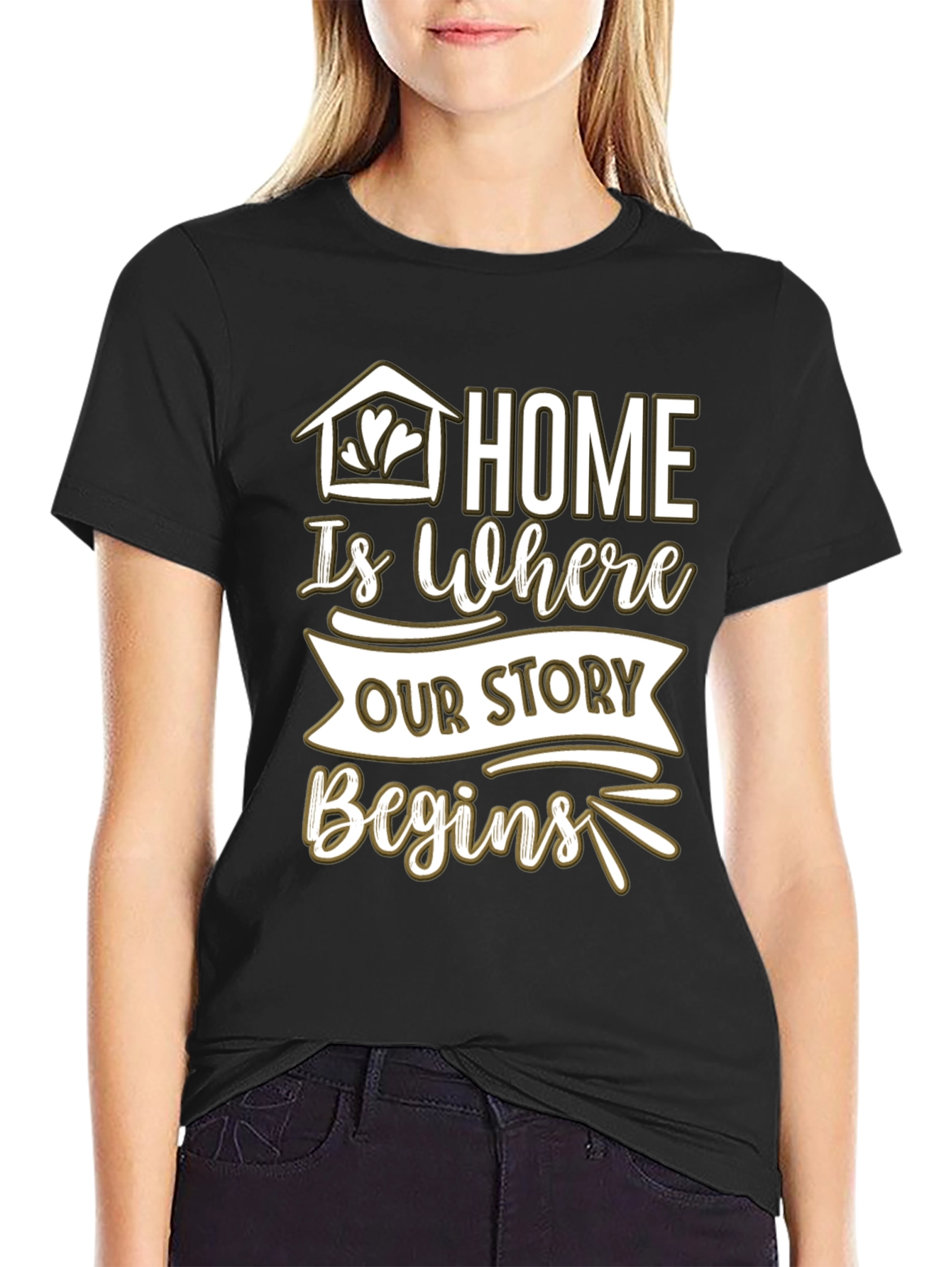Home is Where Our Story Begins Tee