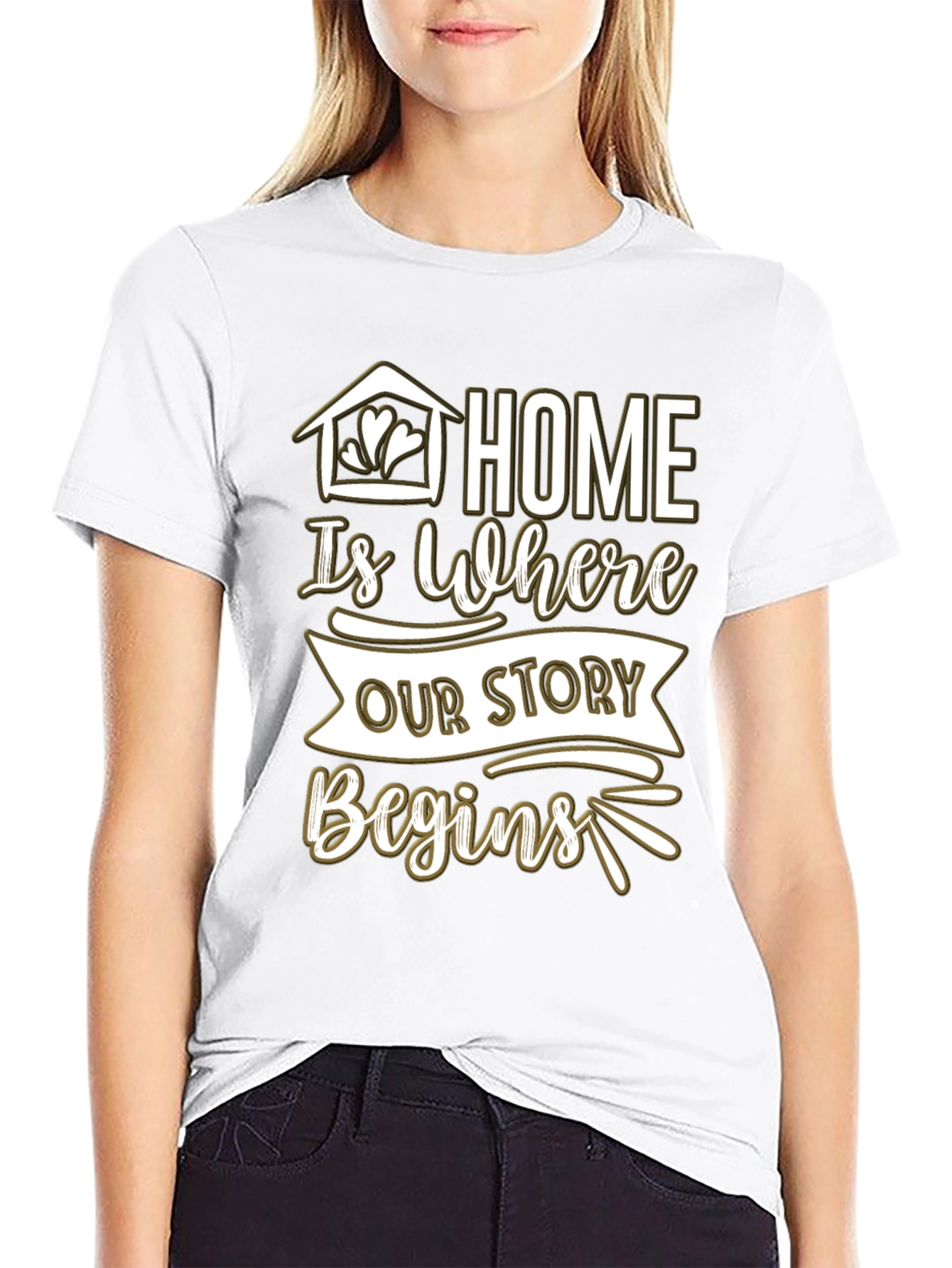 Home is Where Our Story Begins Tee