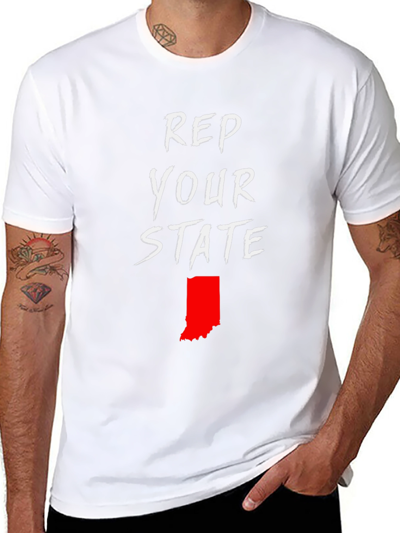 Rep Your State Indiana T-Shirt