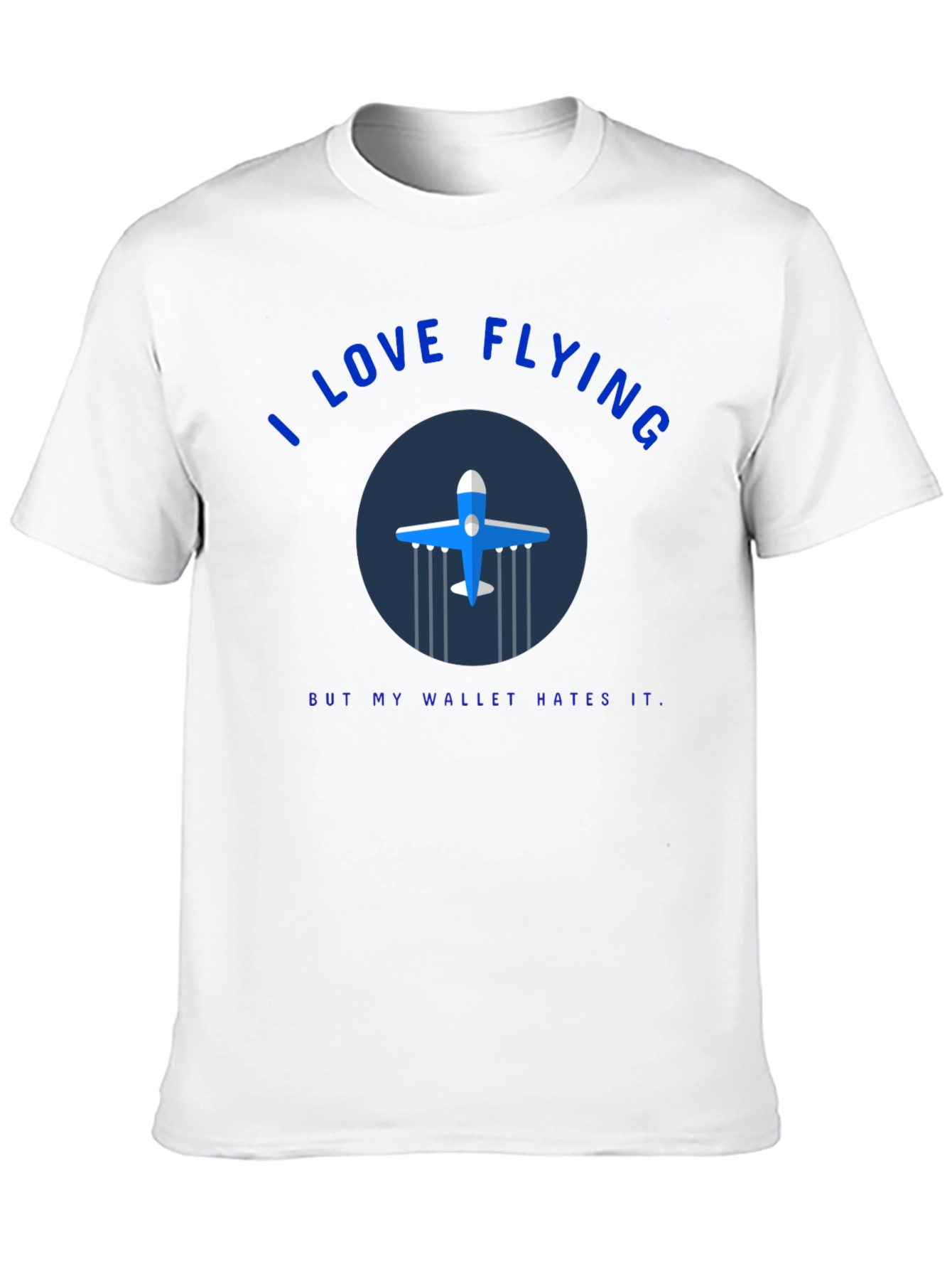 I Love Flying Graphic Tee - Pilot Gift