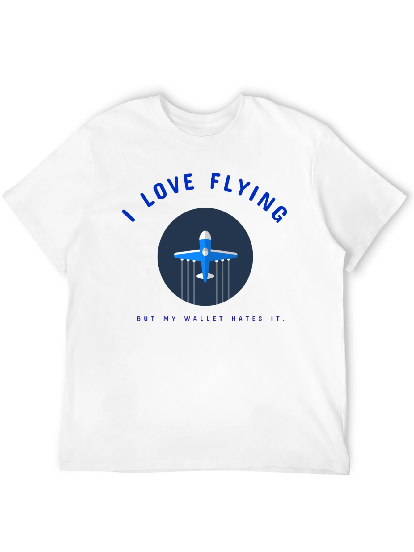 I Love Flying Graphic Tee - Pilot Gift