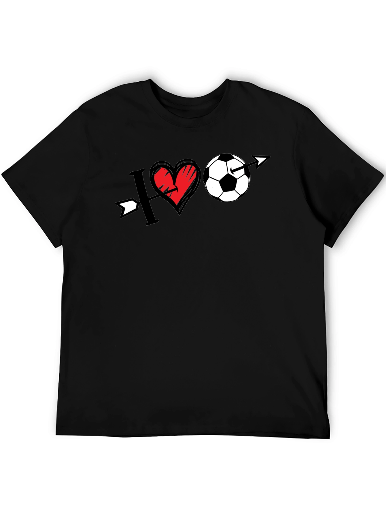 I Love Soccer T-Shirt - Unisex Graphic Tee