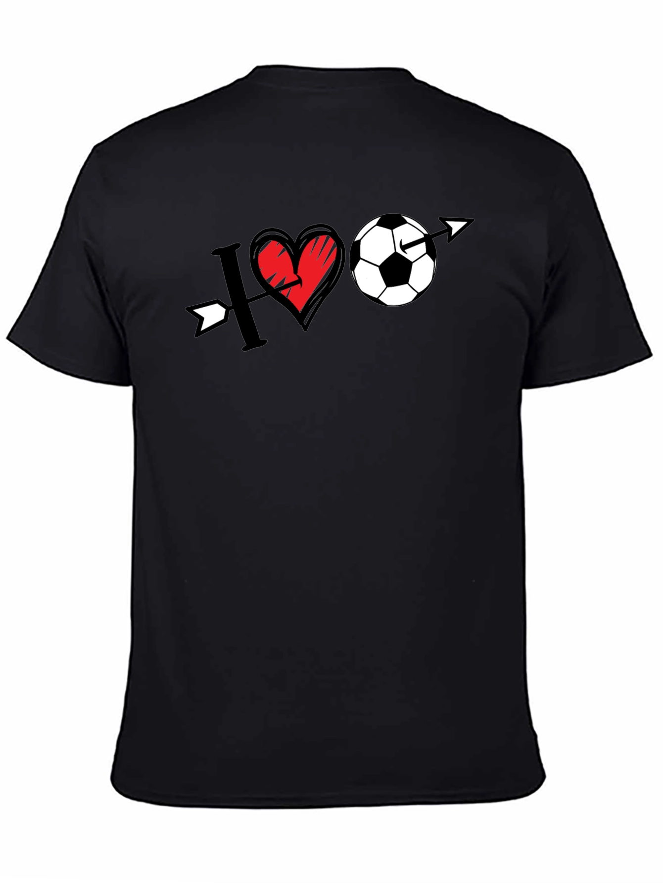 I Love Soccer T-Shirt - Unisex Graphic Tee