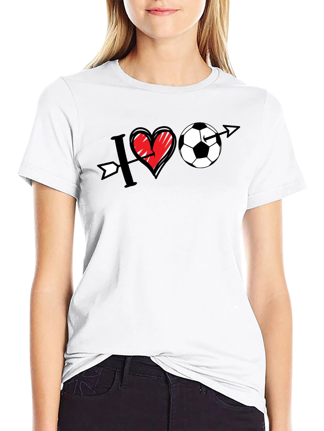 I Love Soccer T-Shirt - Unisex Graphic Tee