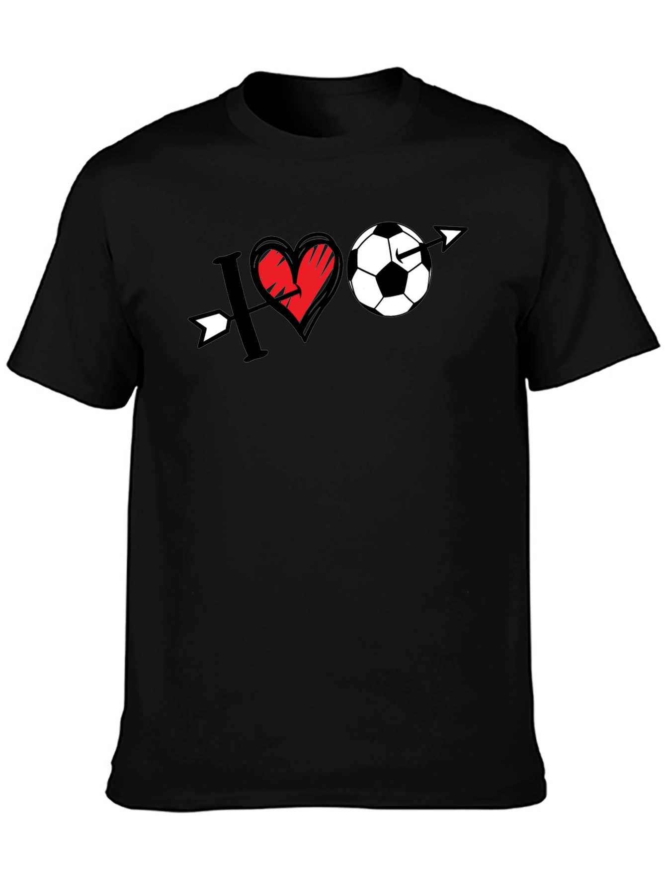 I Love Soccer T-Shirt - Unisex Graphic Tee