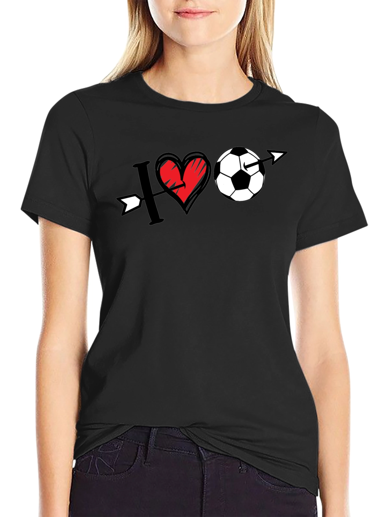 I Love Soccer T-Shirt - Unisex Graphic Tee