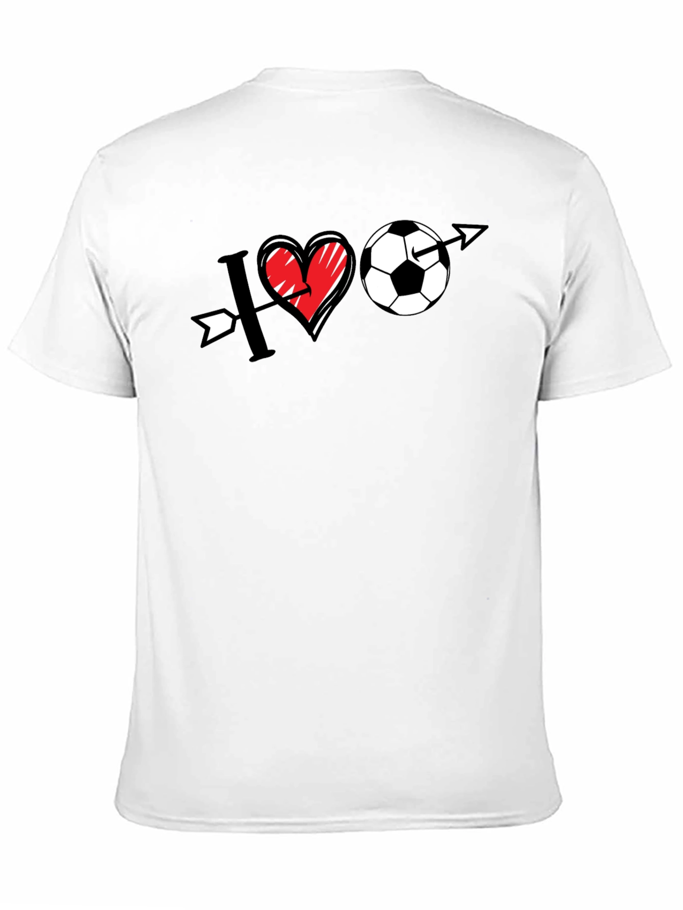 I Love Soccer T-Shirt - Unisex Graphic Tee