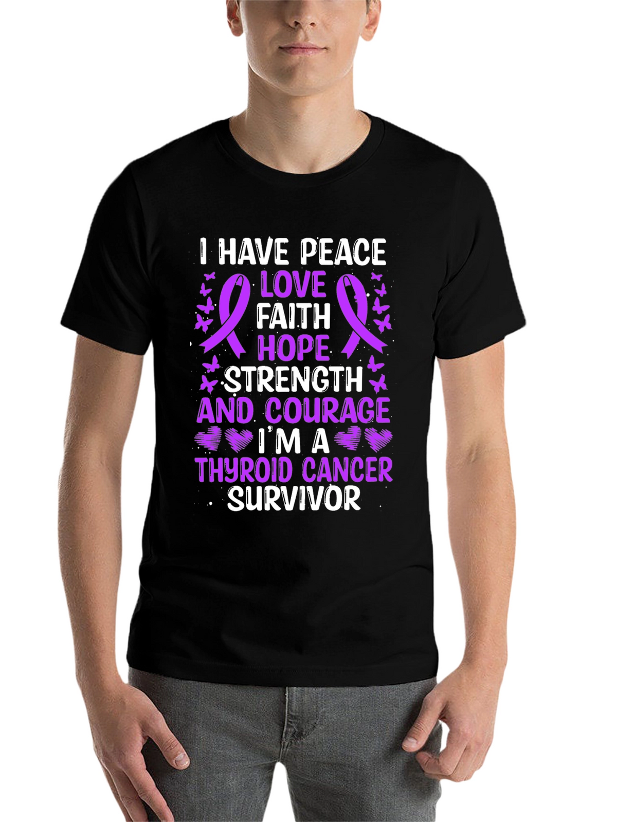 Thyroid Cancer Survivor T-Shirt