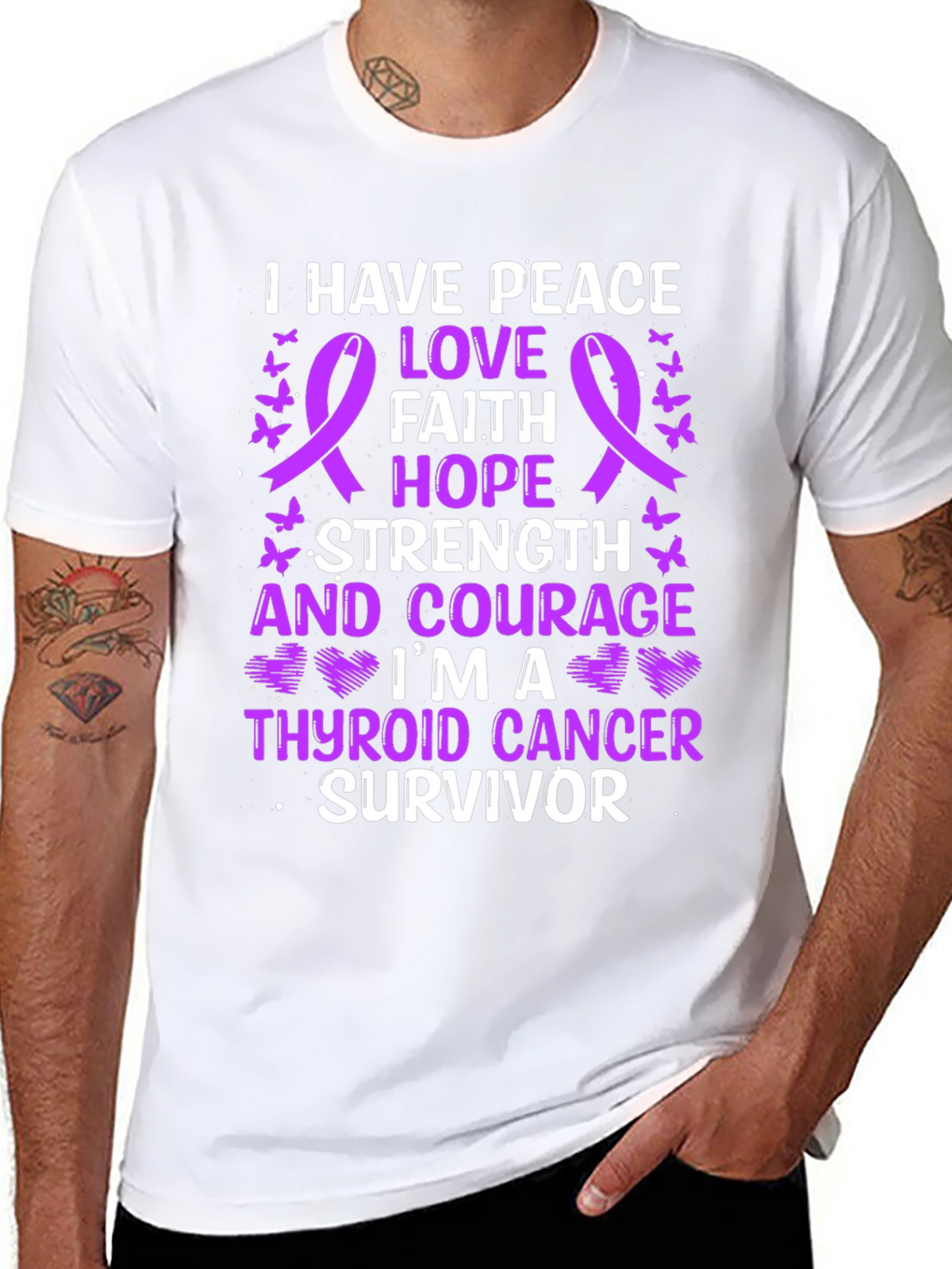 Thyroid Cancer Survivor T-Shirt