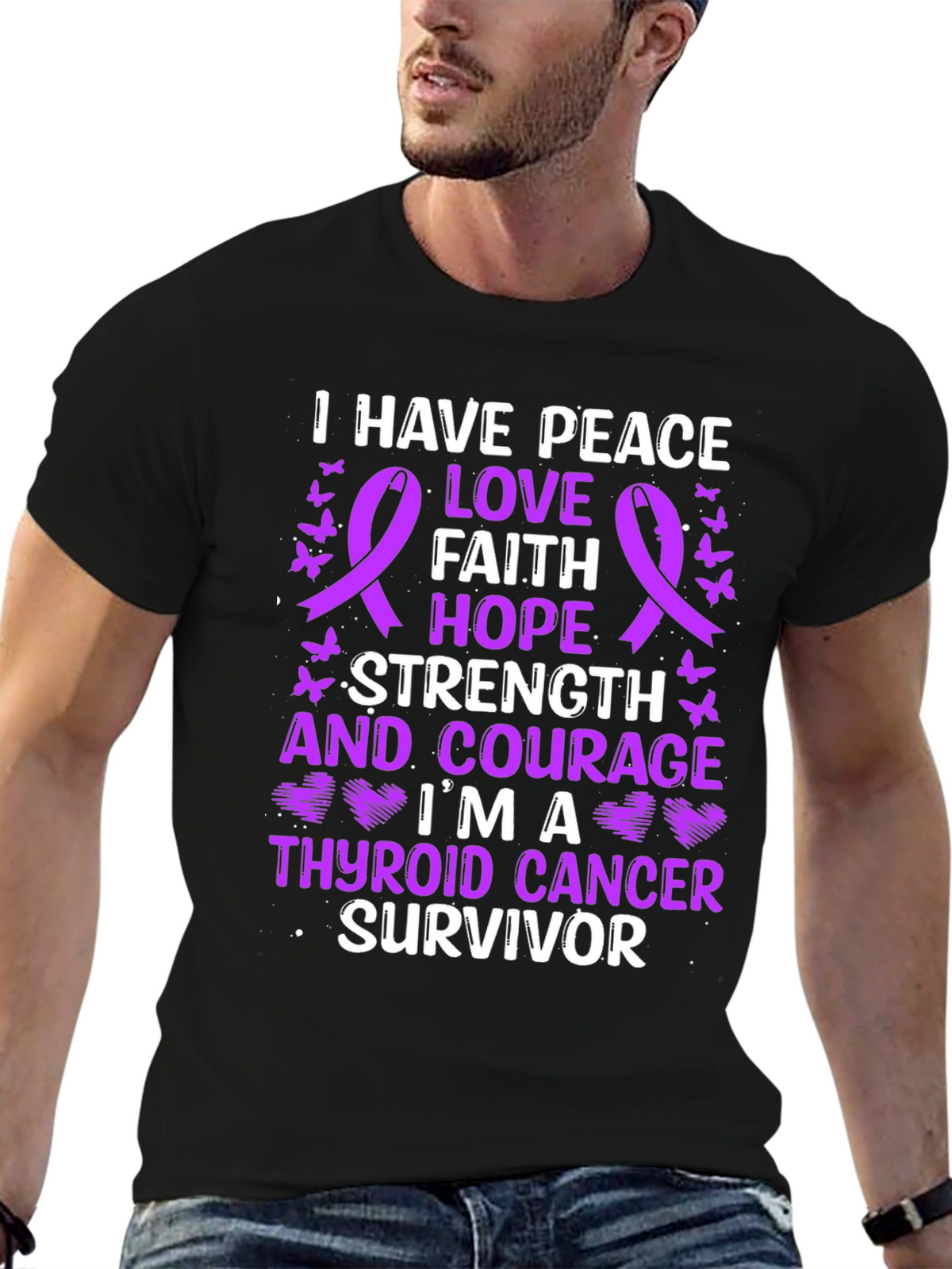Thyroid Cancer Survivor T-Shirt