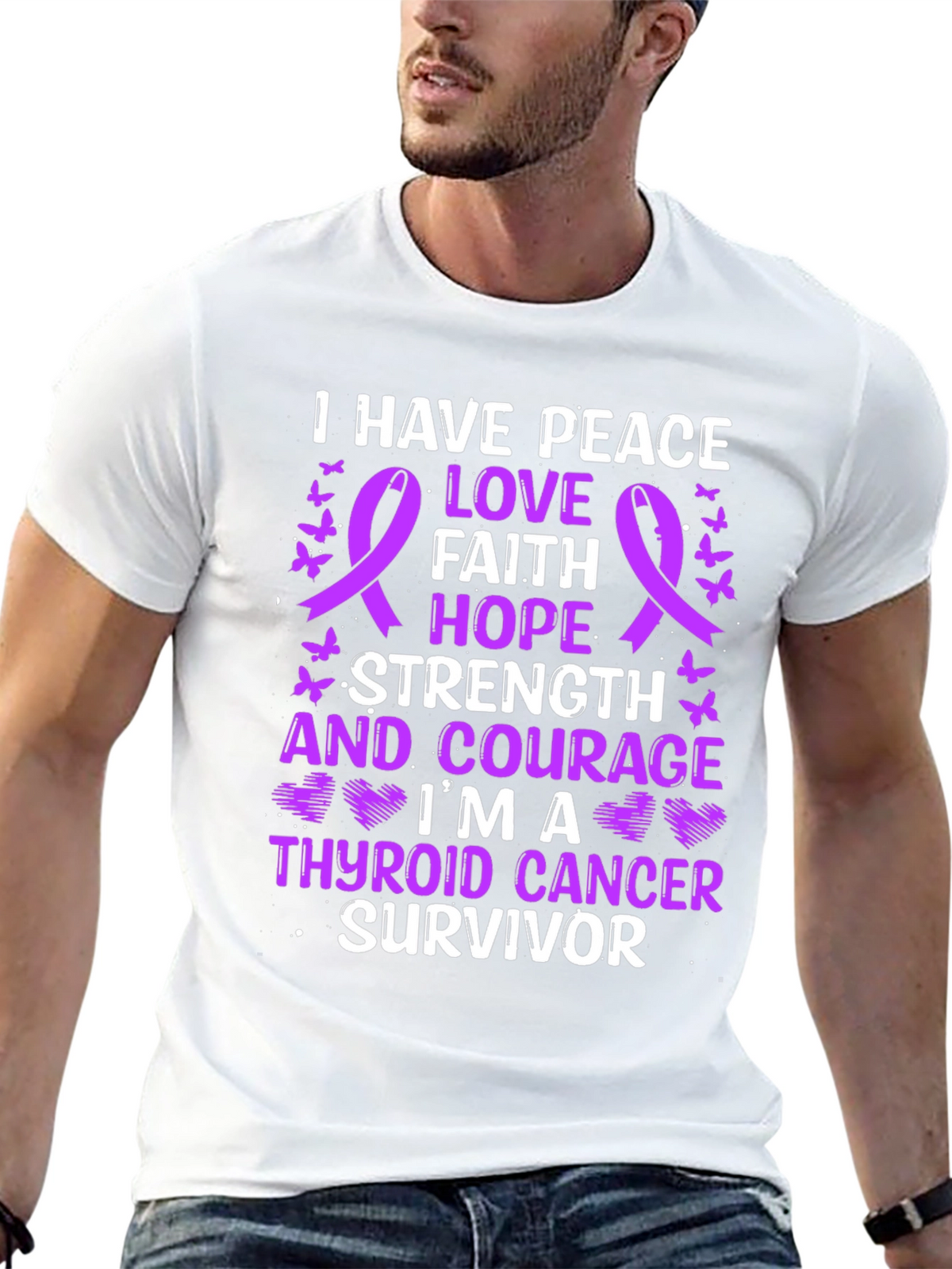 Thyroid Cancer Survivor T-Shirt