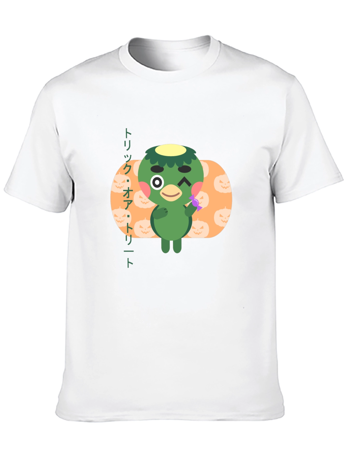 Halloween Shino Animal Crossing Black T-Shirt