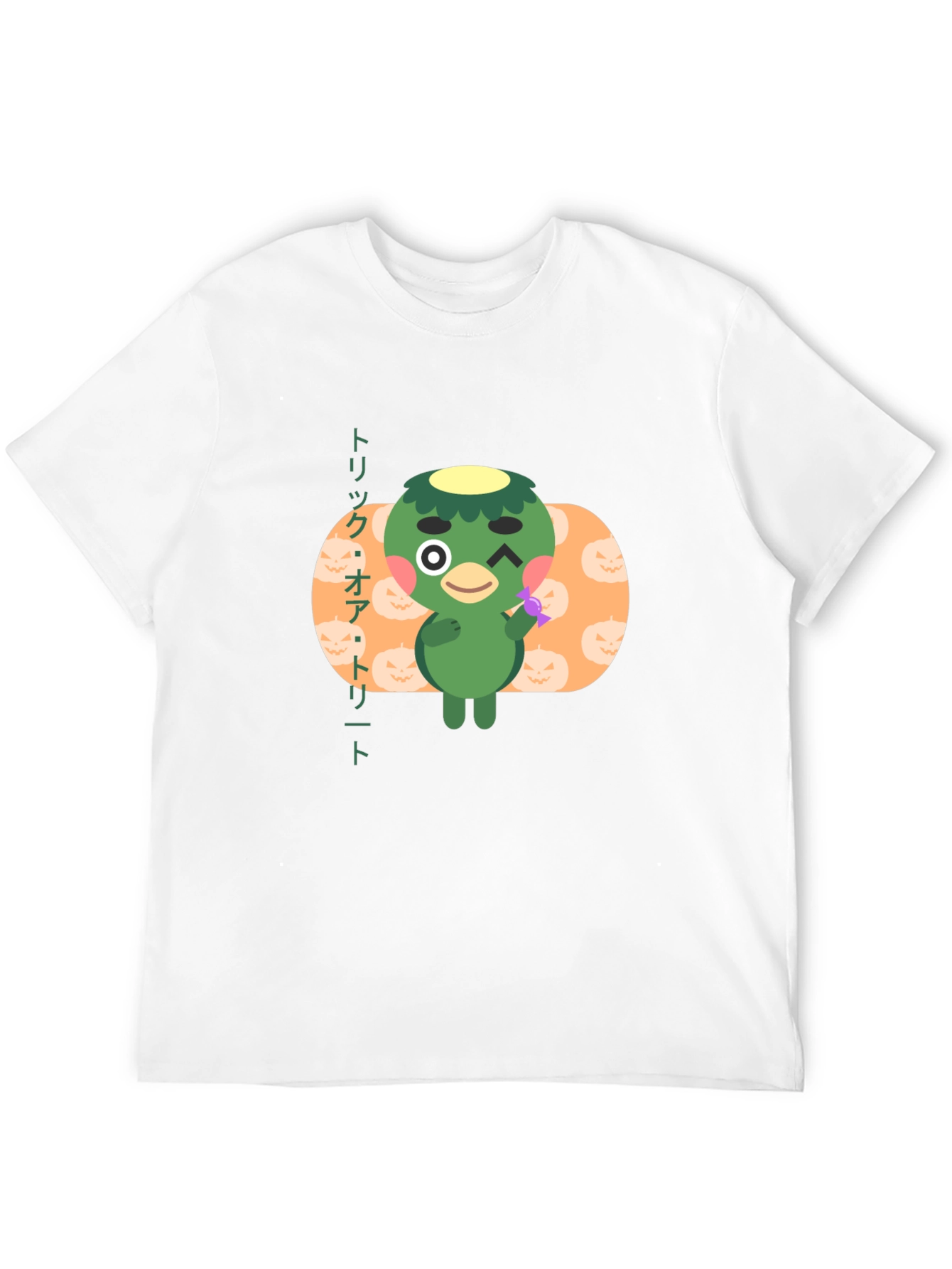 Halloween Shino Animal Crossing Black T-Shirt