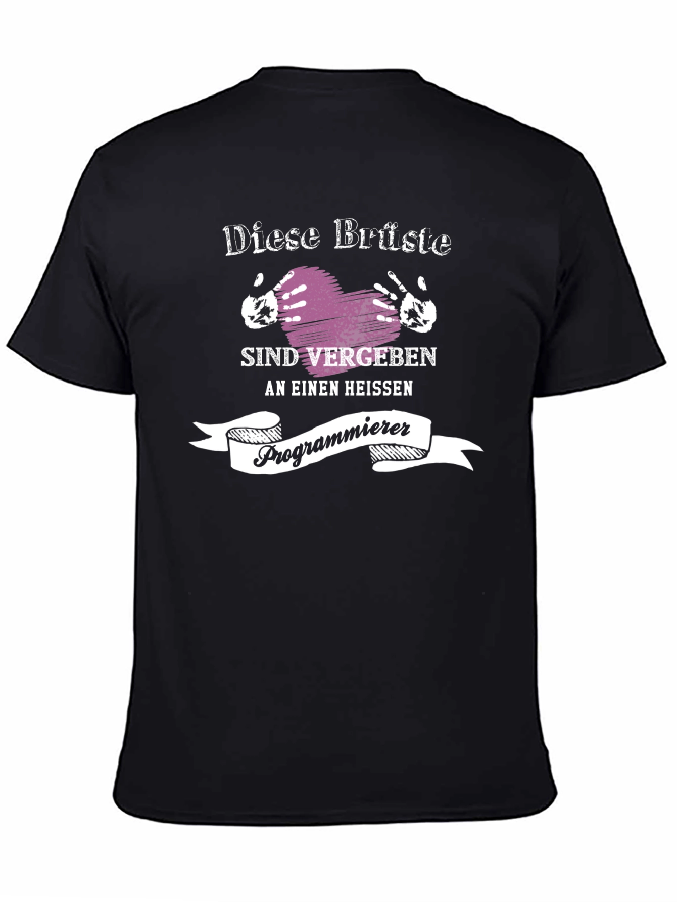 Funny Programmer T-Shirt - Diese Brüste Sind Vergeben