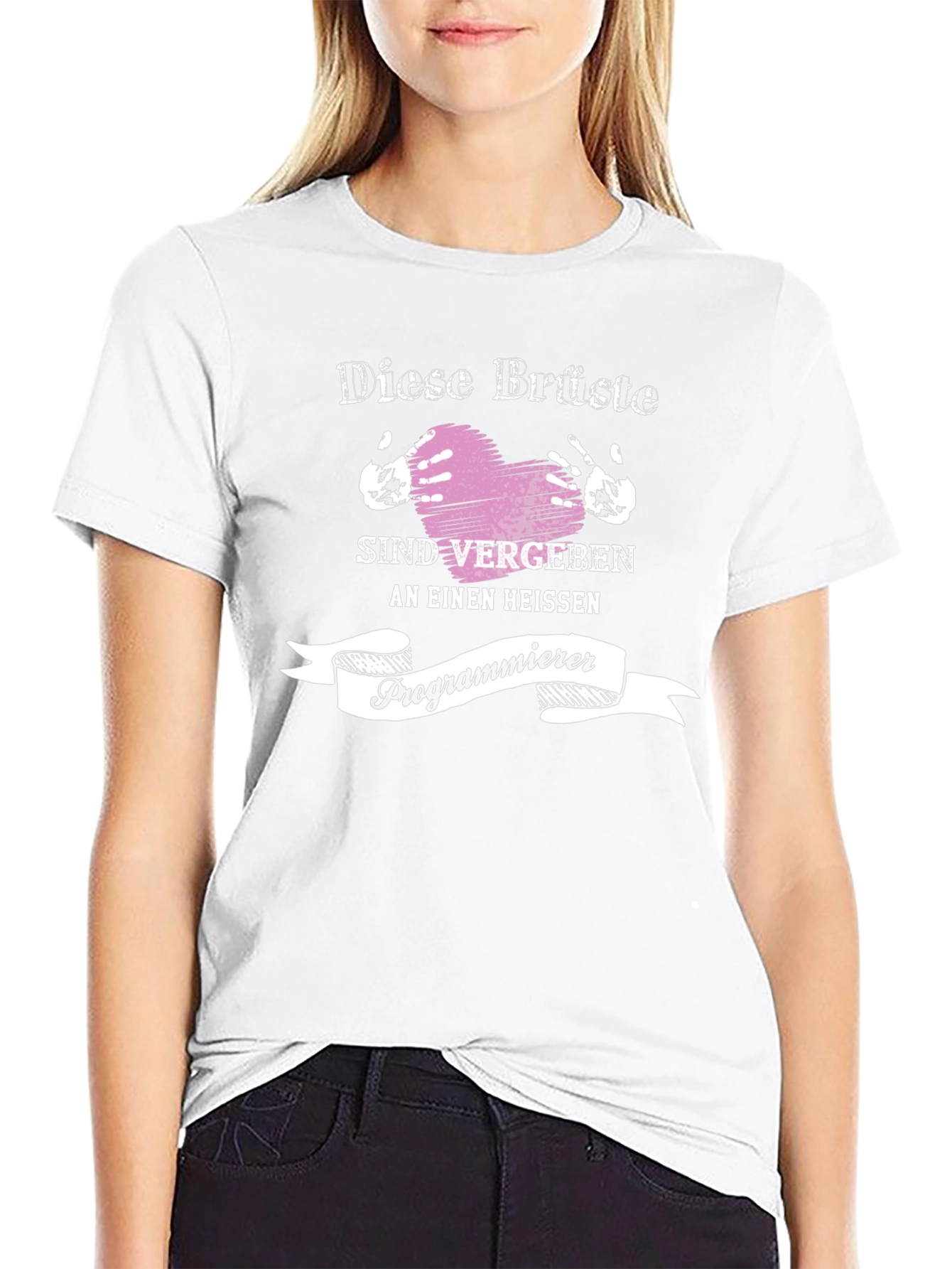 Funny Programmer T-Shirt - Diese Brüste Sind Vergeben