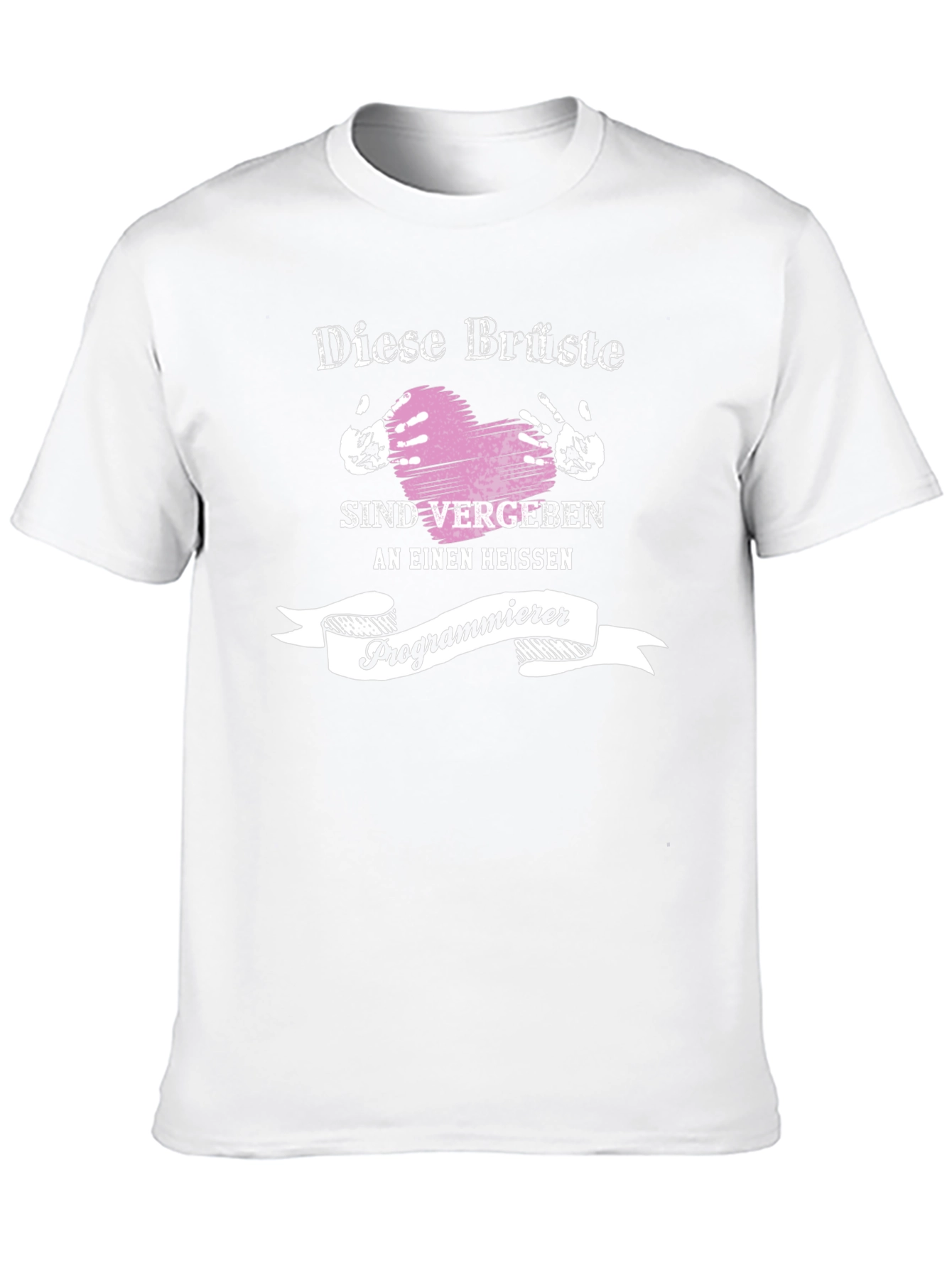 Funny Programmer T-Shirt - Diese Brüste Sind Vergeben