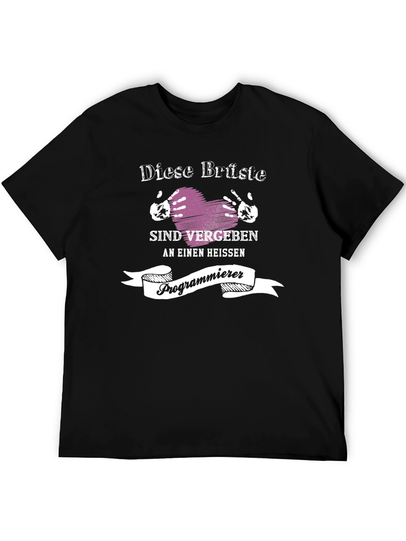 Funny Programmer T-Shirt - Diese Brüste Sind Vergeben