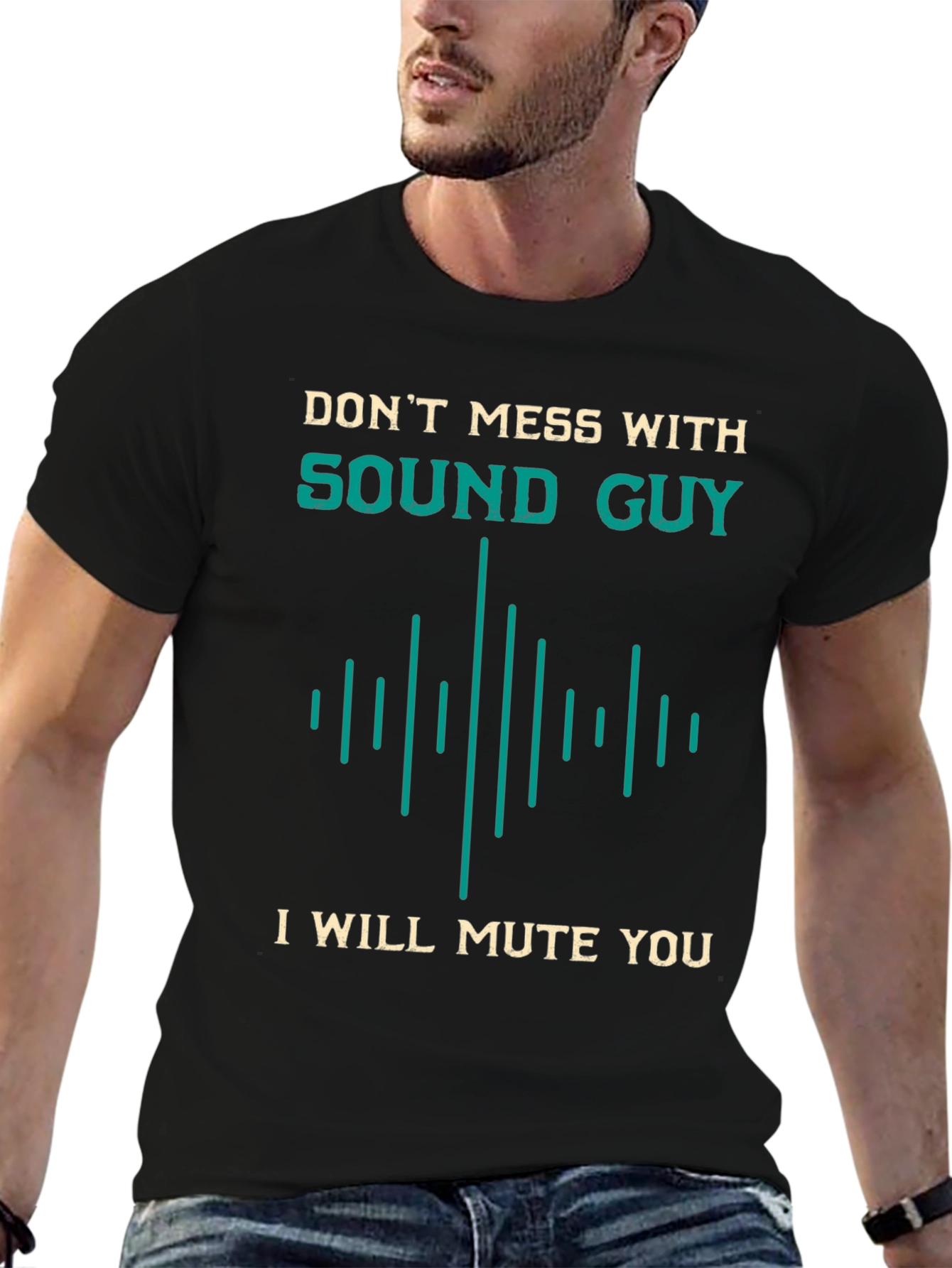 Sound Guy Warning T-Shirt - Dont Mess With Me