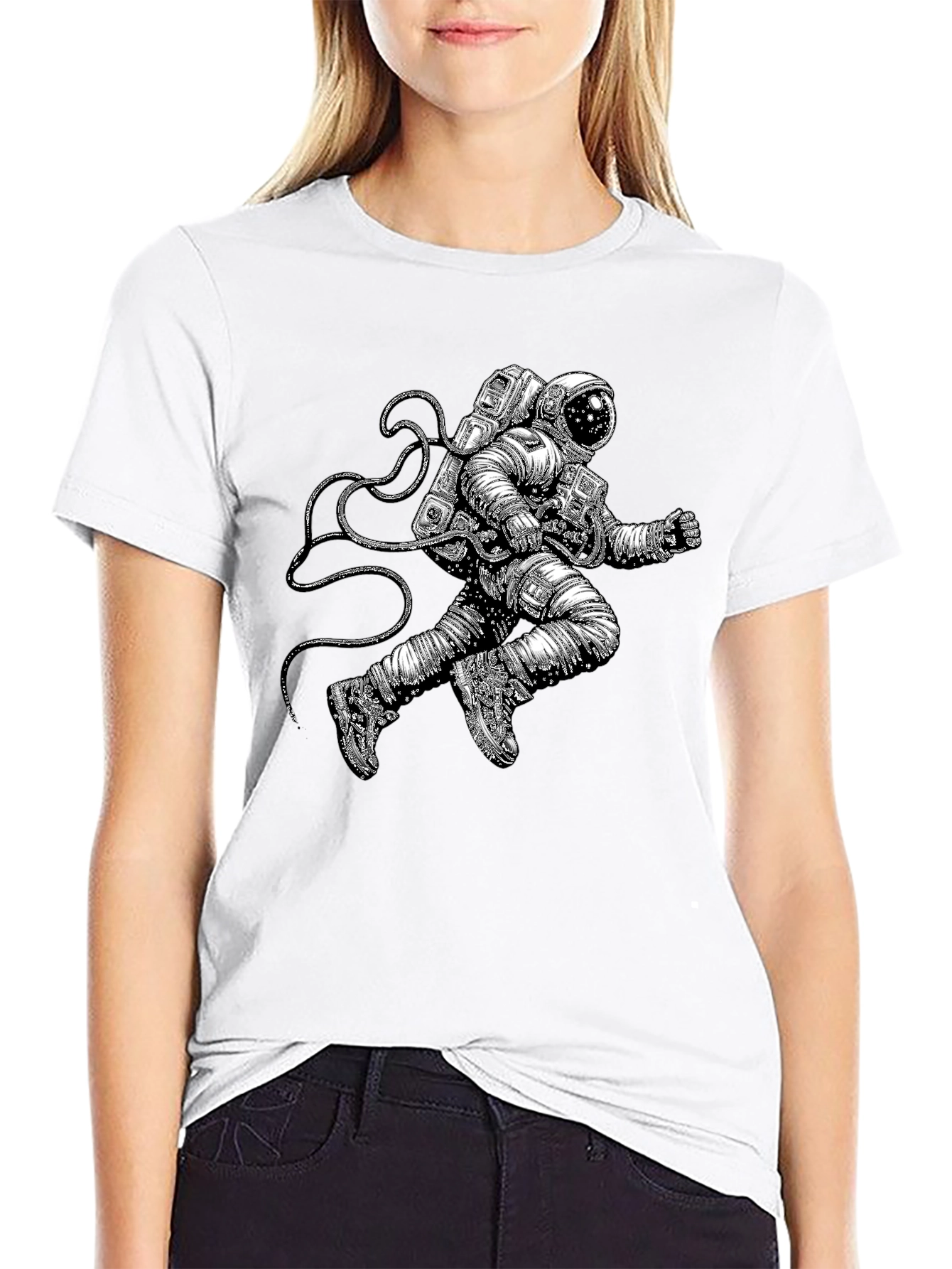 Astronaut Graphic Tee - Space Explorer T-Shirt