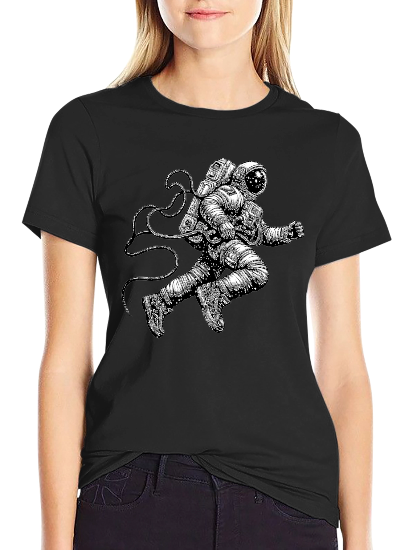 Astronaut Graphic Tee - Space Explorer T-Shirt