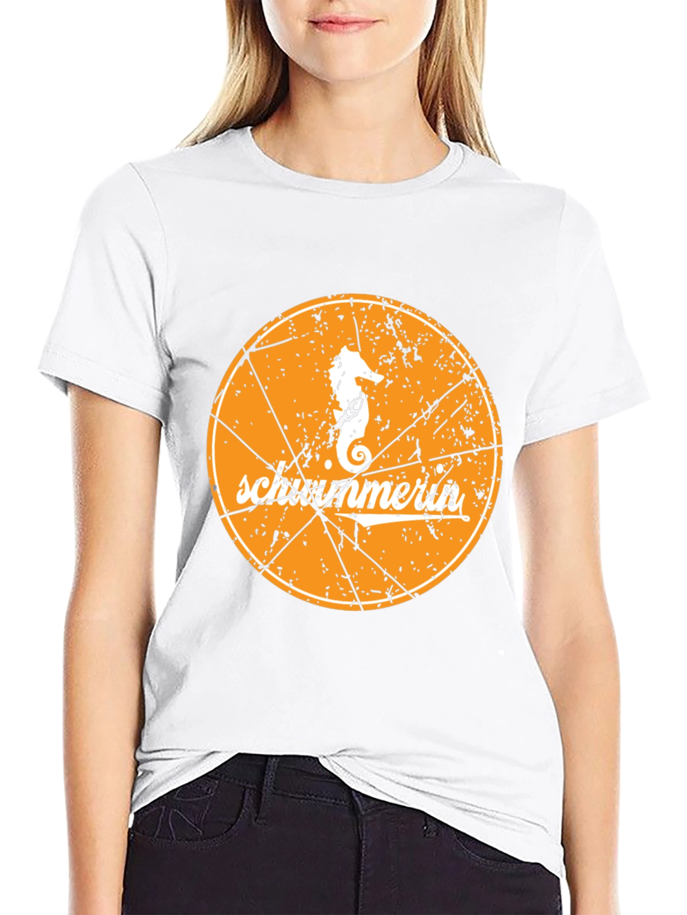 Seahorse Scrimmers Graphic Black T-Shirt