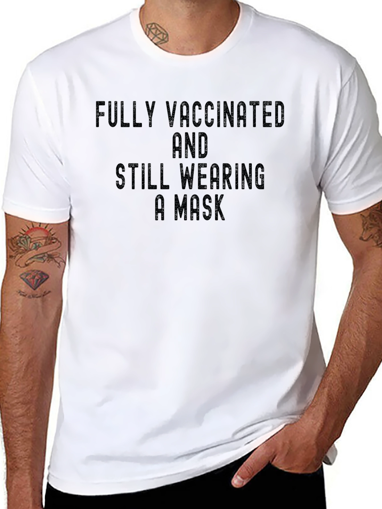 Fully Vaccinated Mask T-Shirt
