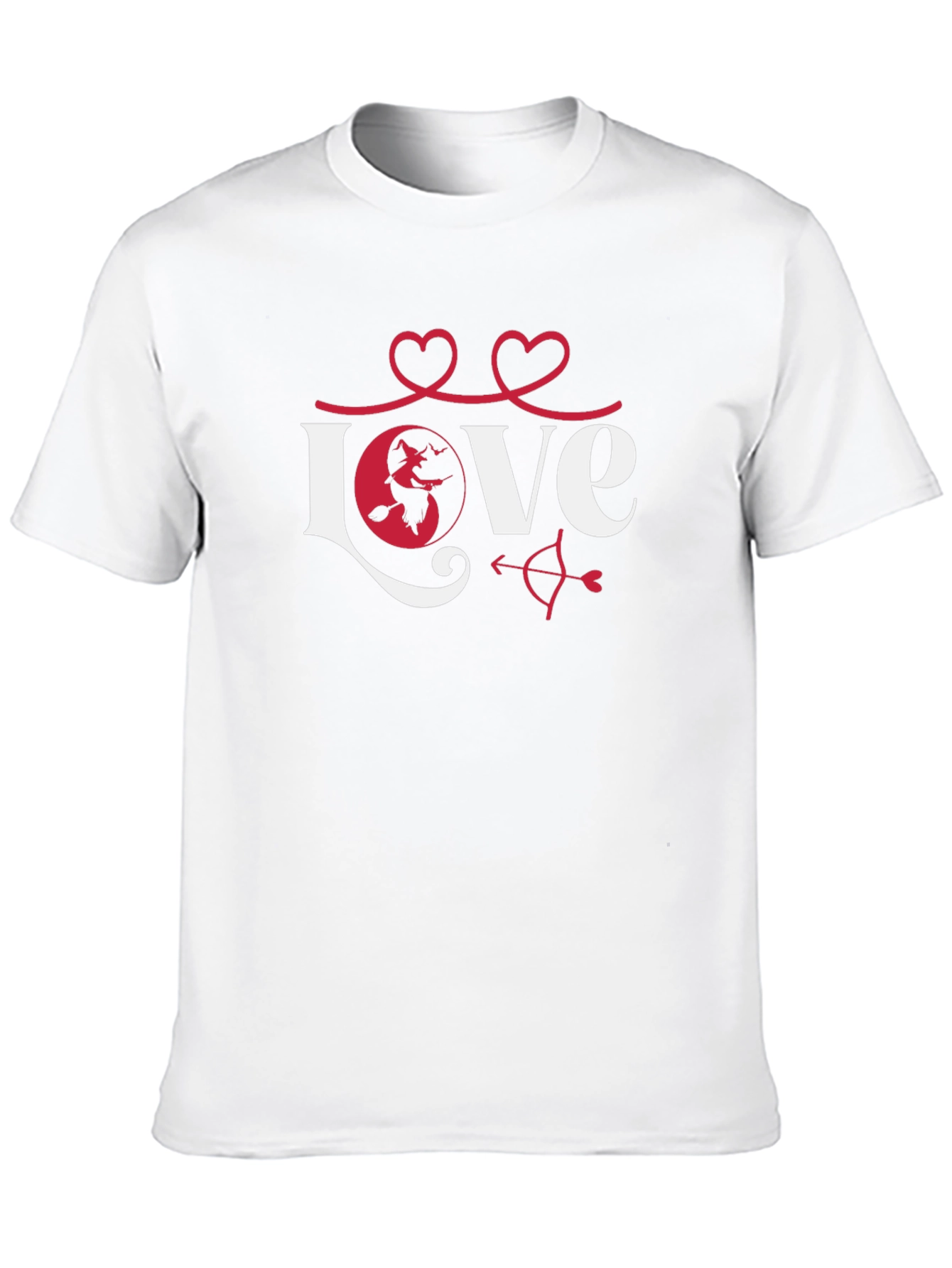 Love Witch Graphic Tee - Black Unisex T-Shirt