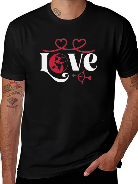 Love Witch Graphic Tee - Black Unisex T-Shirt