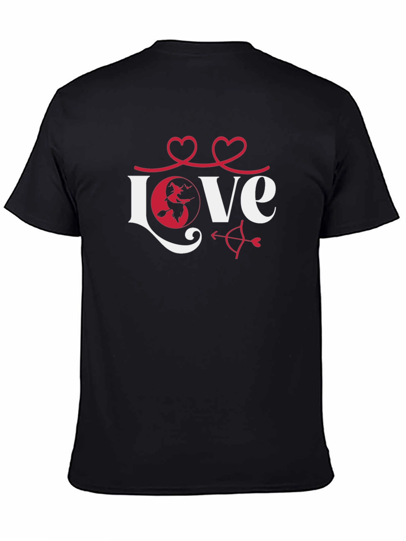 Love Witch Graphic Tee - Black Unisex T-Shirt