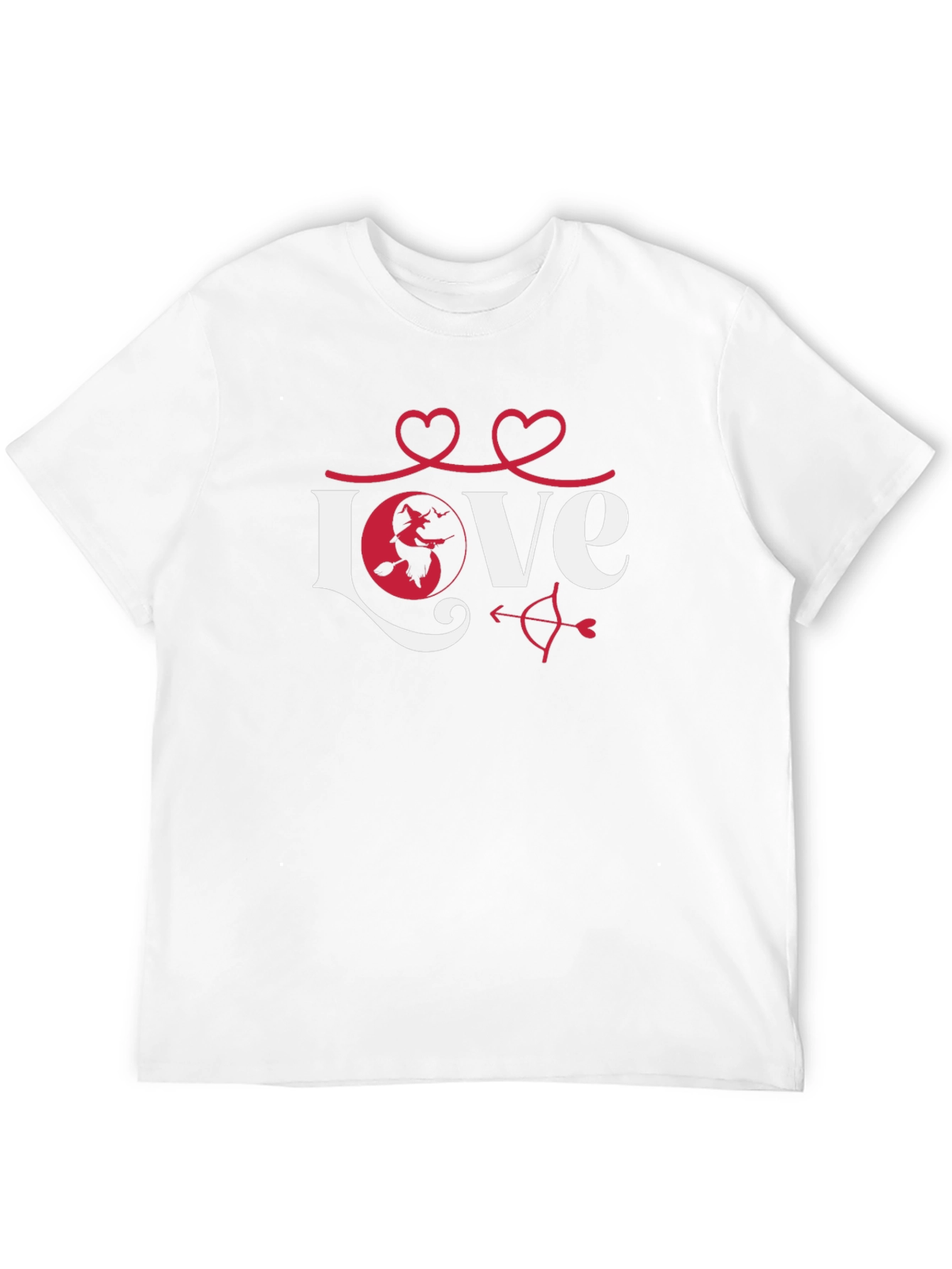 Love Witch Graphic Tee - Black Unisex T-Shirt