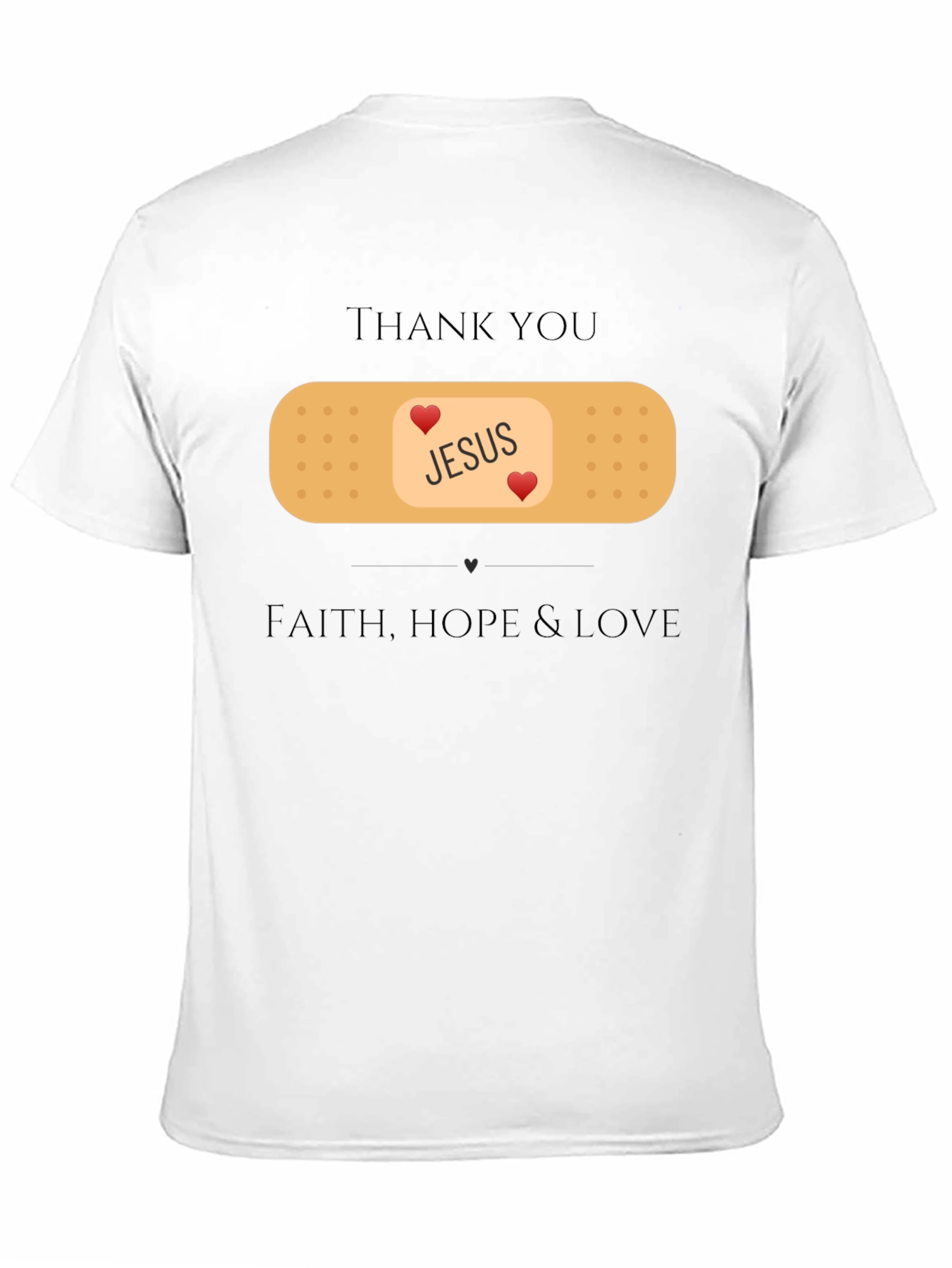Jesus Faith Hope Love T-Shirt