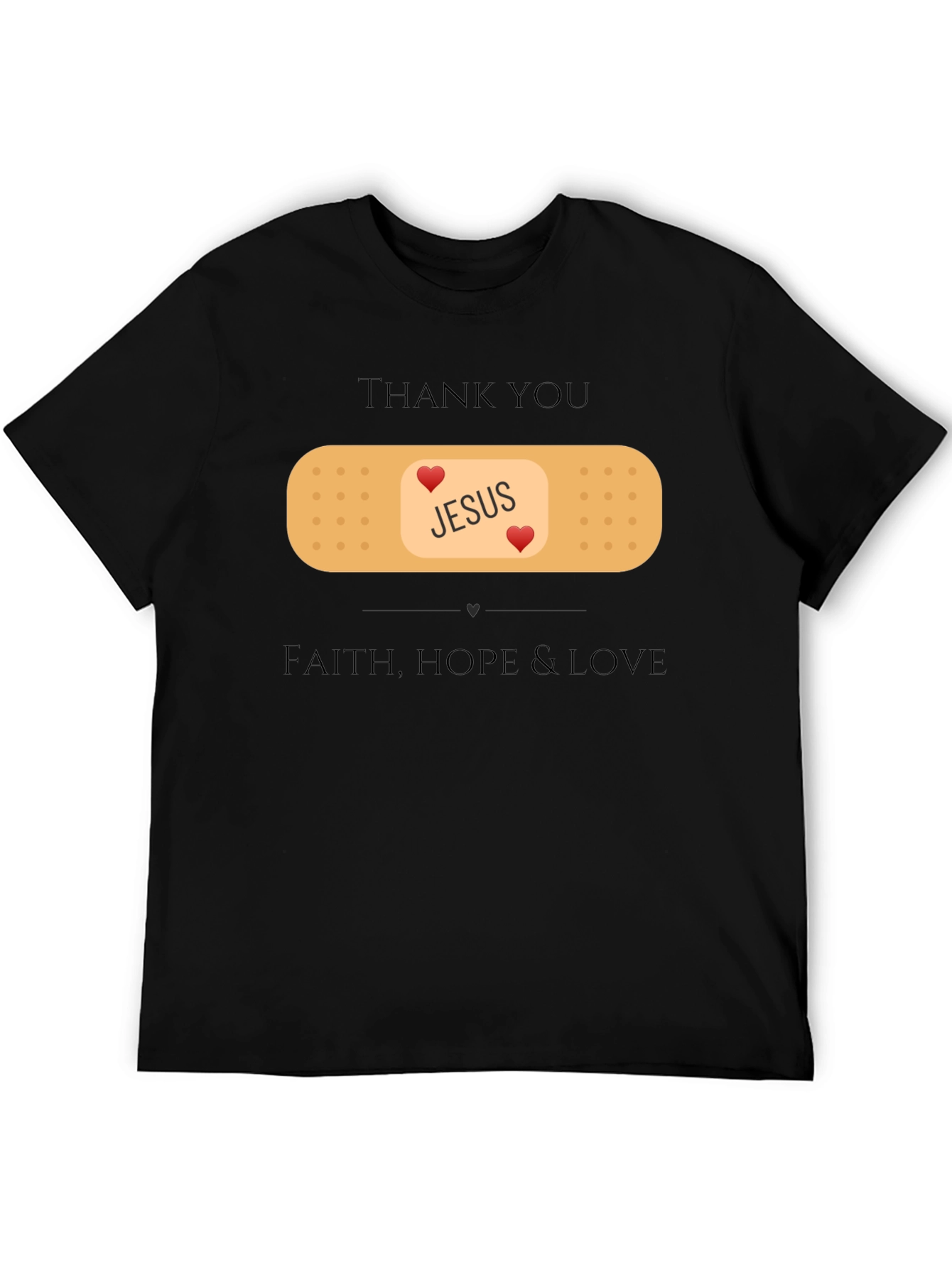 Jesus Faith Hope Love T-Shirt