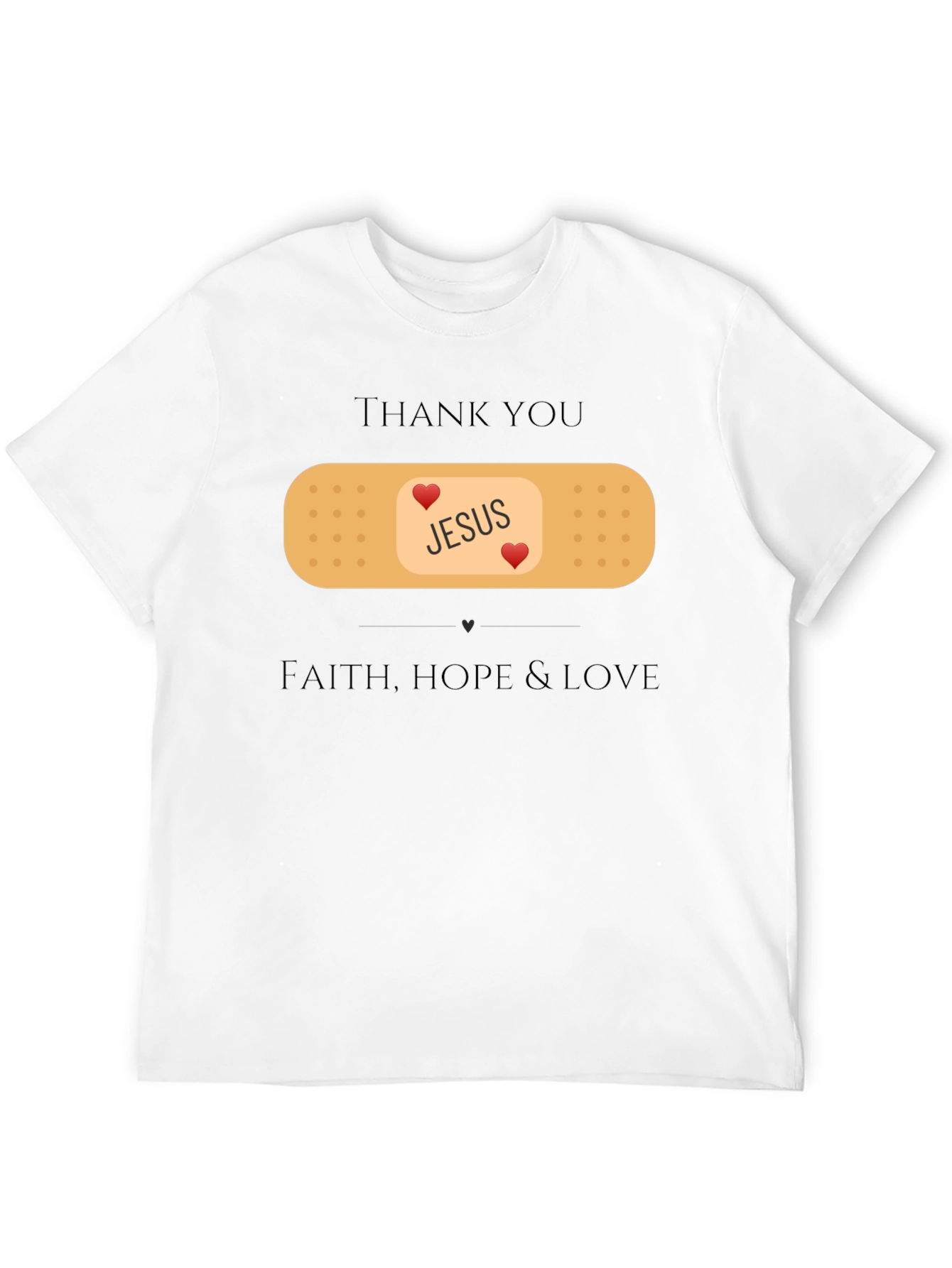 Jesus Faith Hope Love T-Shirt