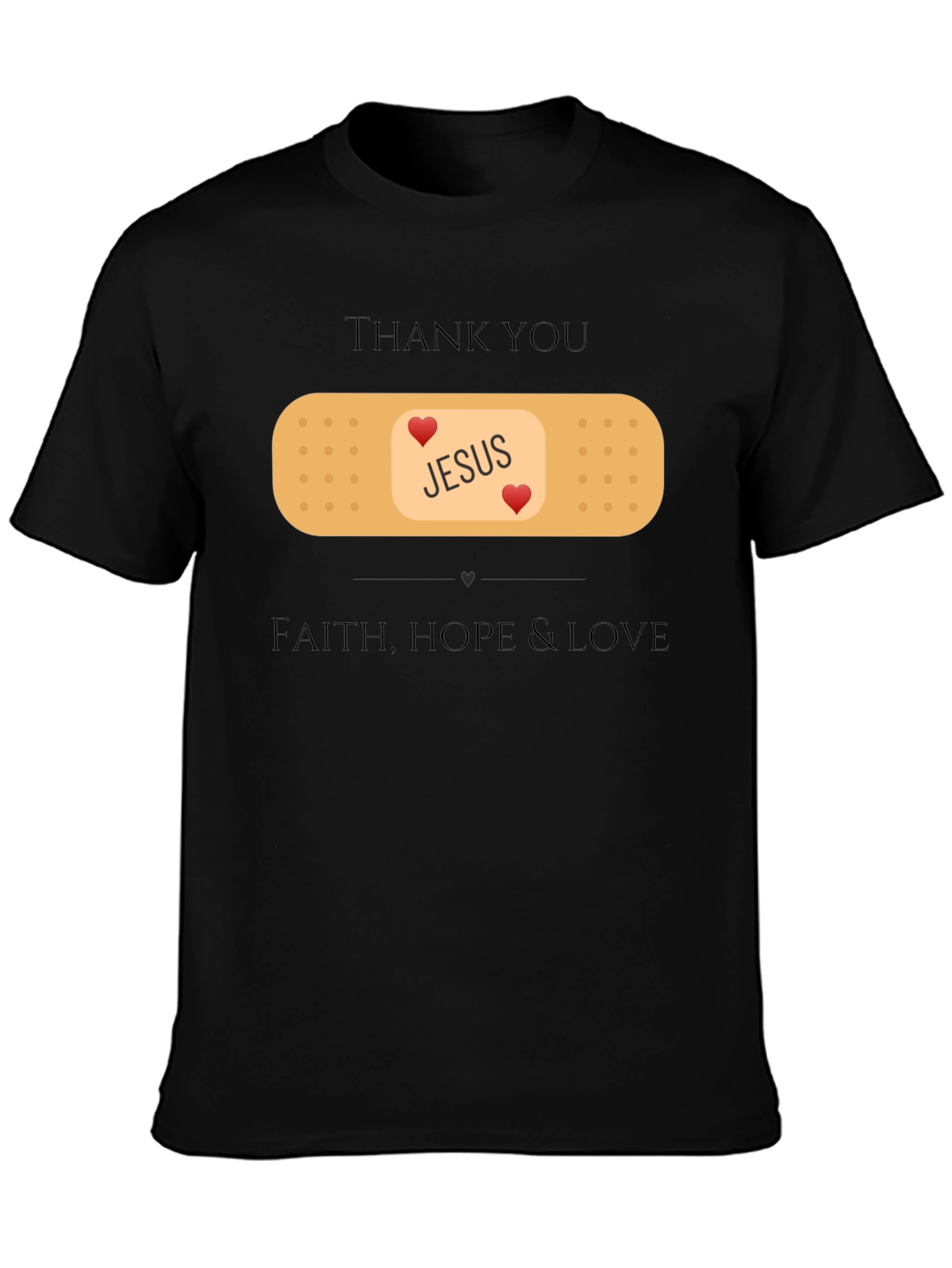 Jesus Faith Hope Love T-Shirt