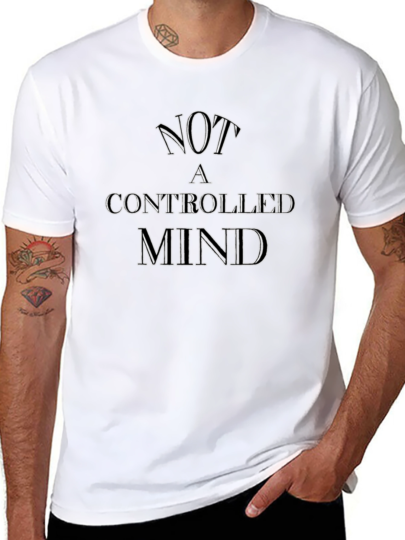 Not a Controlled Mind Graphic Tee