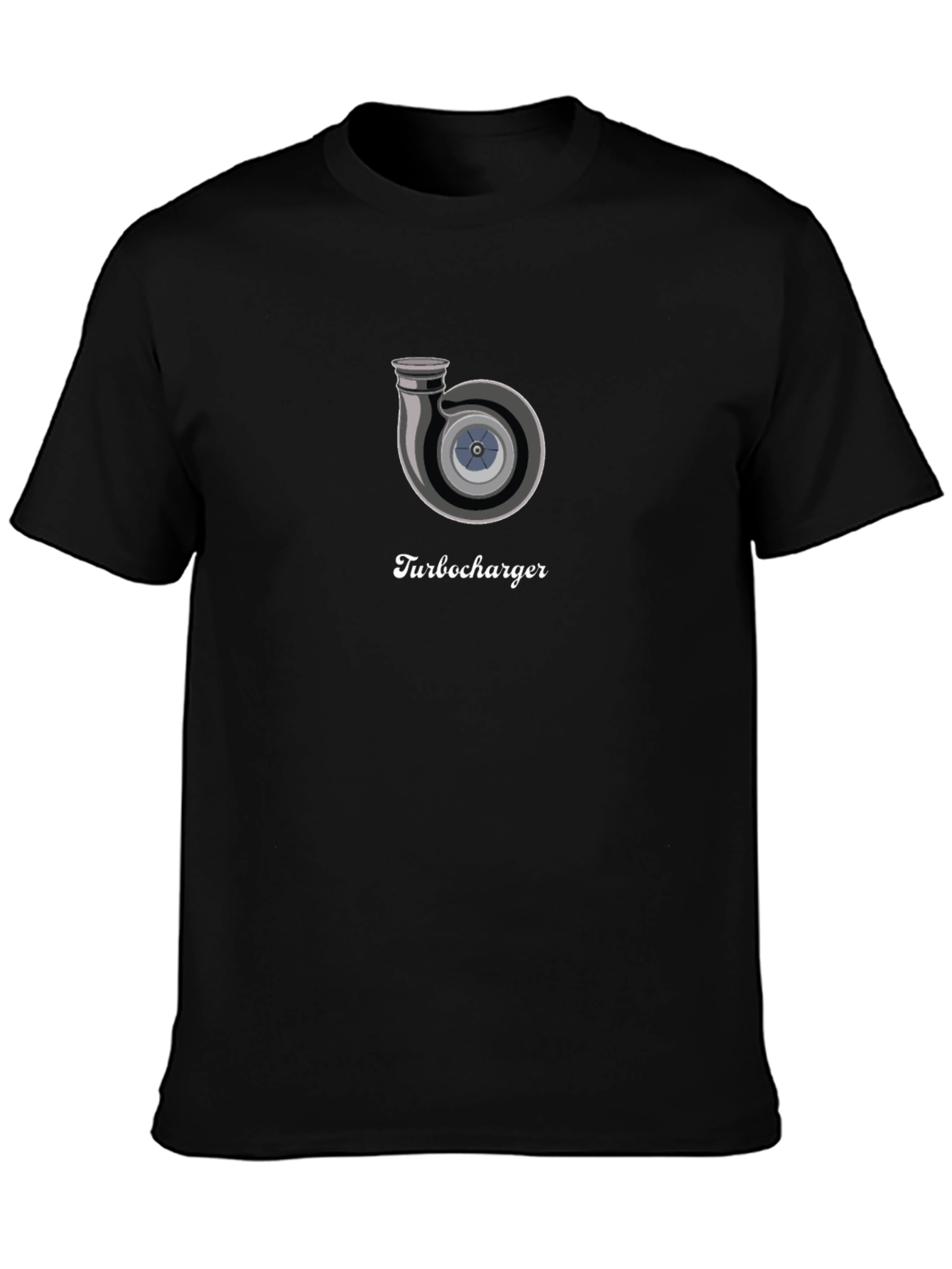 Turbocharger Graphic Tee - Black
