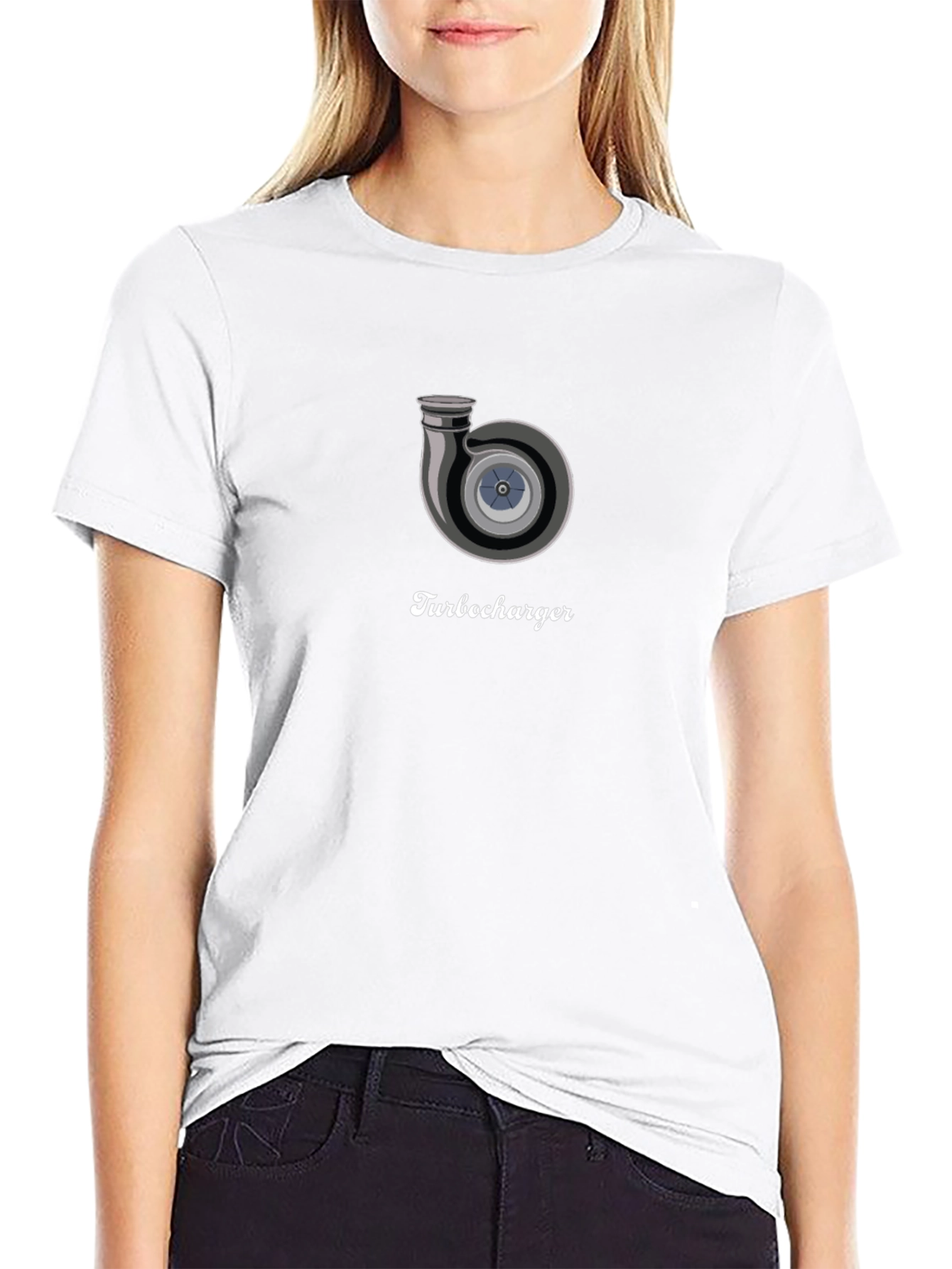 Turbocharger Graphic Tee - Black