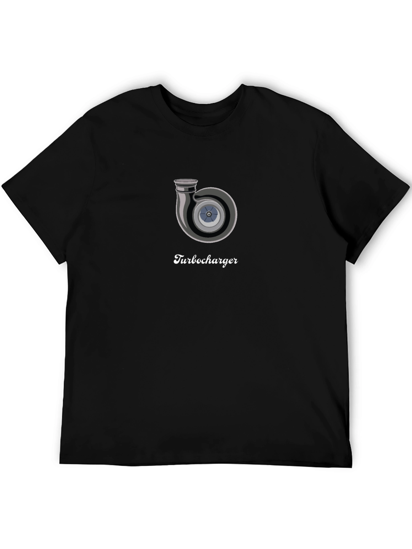 Turbocharger Graphic Tee - Black