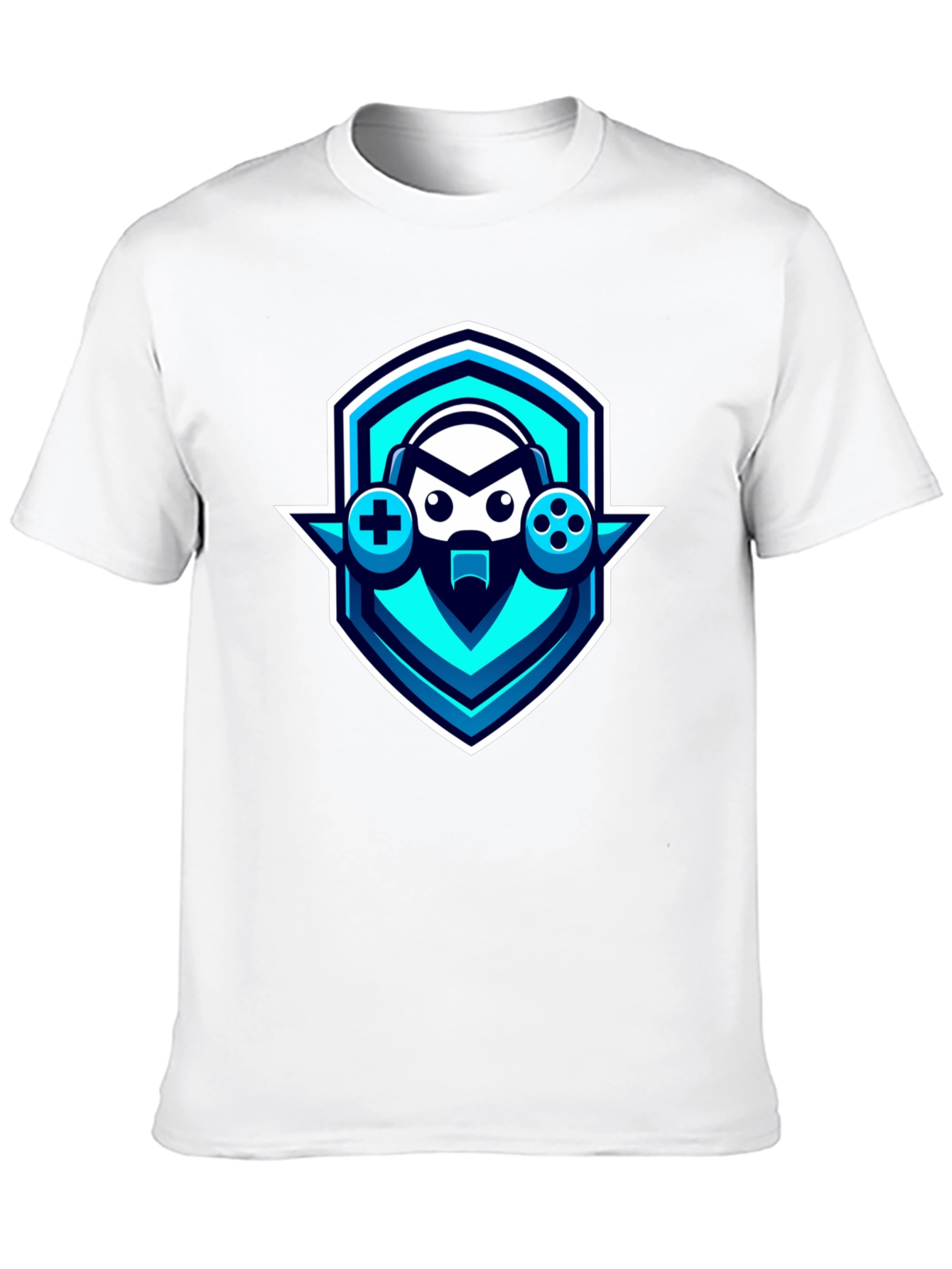 Gamer Logo Black T-Shirt - Cool Graphic Tee
