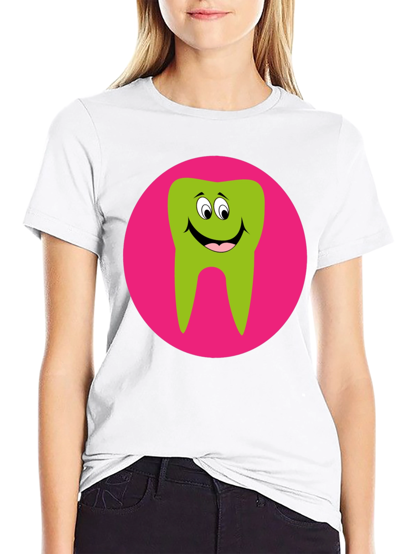 Funny Tooth Graphic Tee - Dentist Approved!