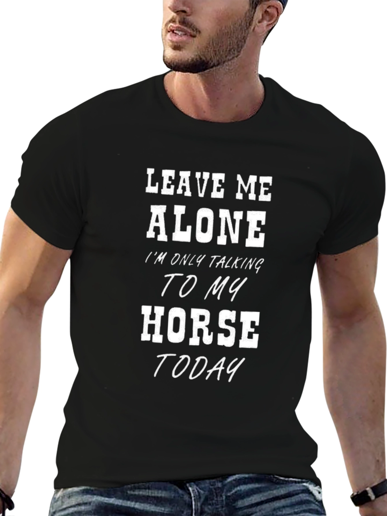 Leave Me Alone Horse T-Shirt