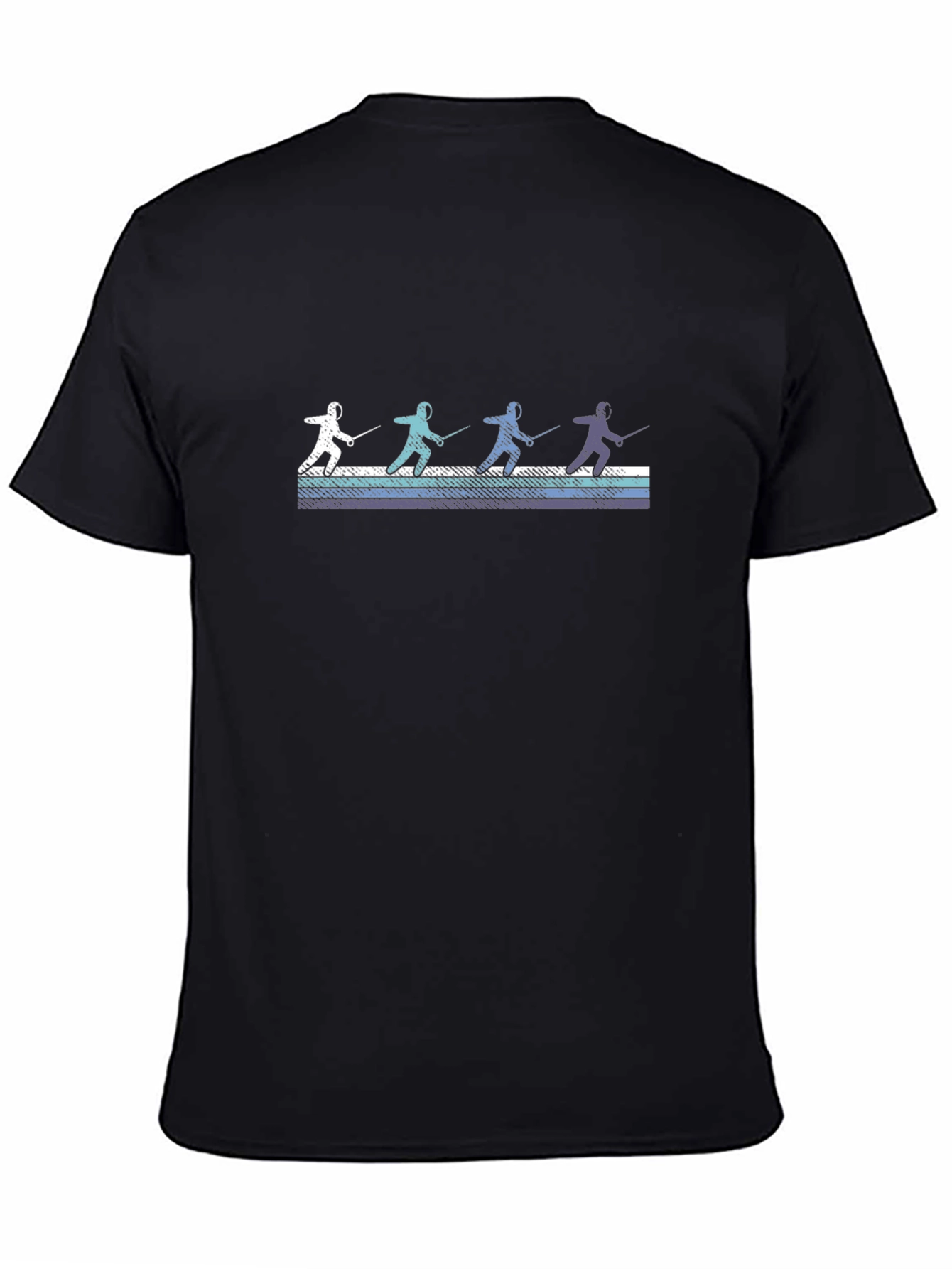 Fencing Team Graphic Tee - Cool Sport Shirt