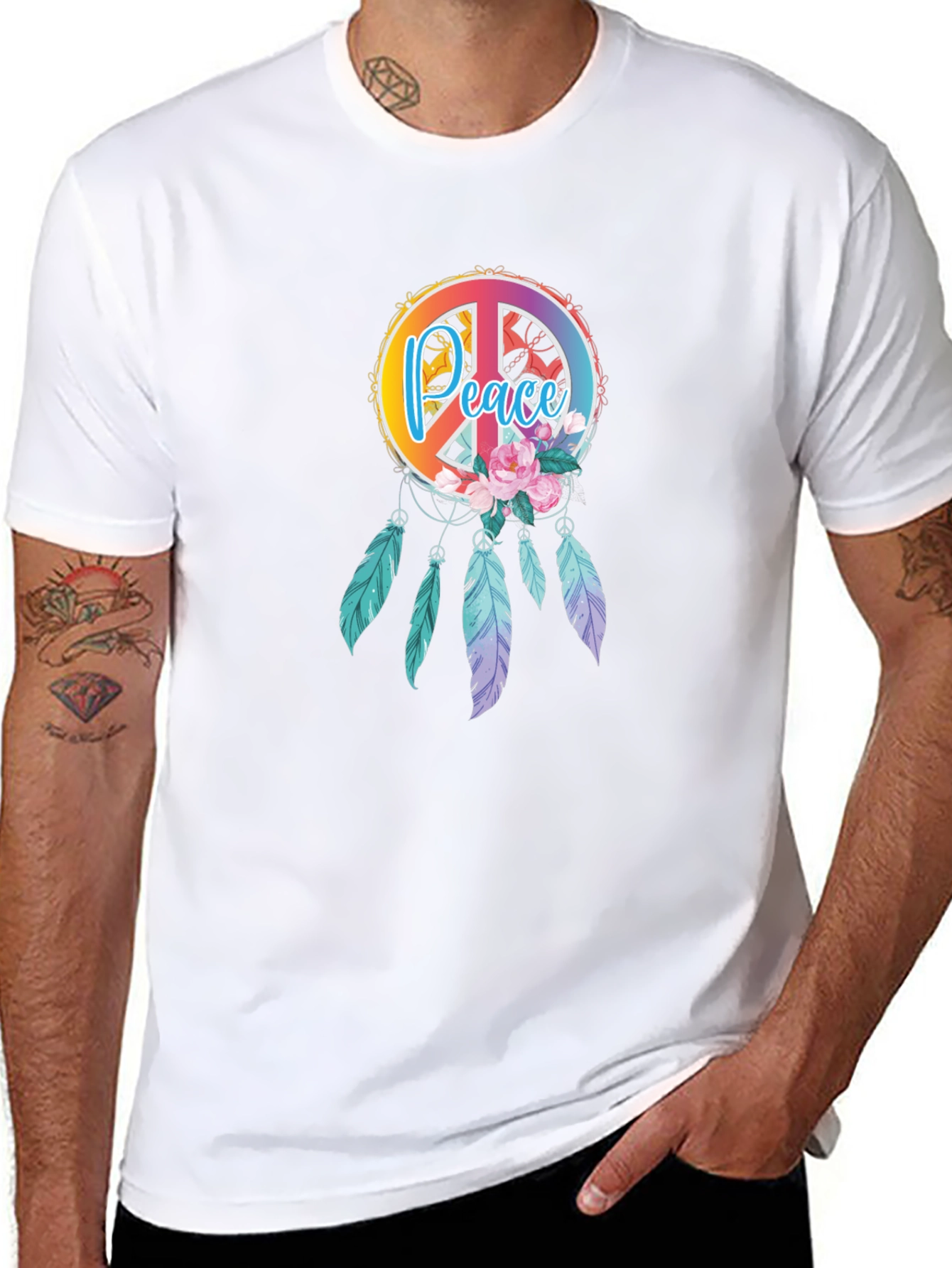 Peace Dreamcatcher Graphic Tee