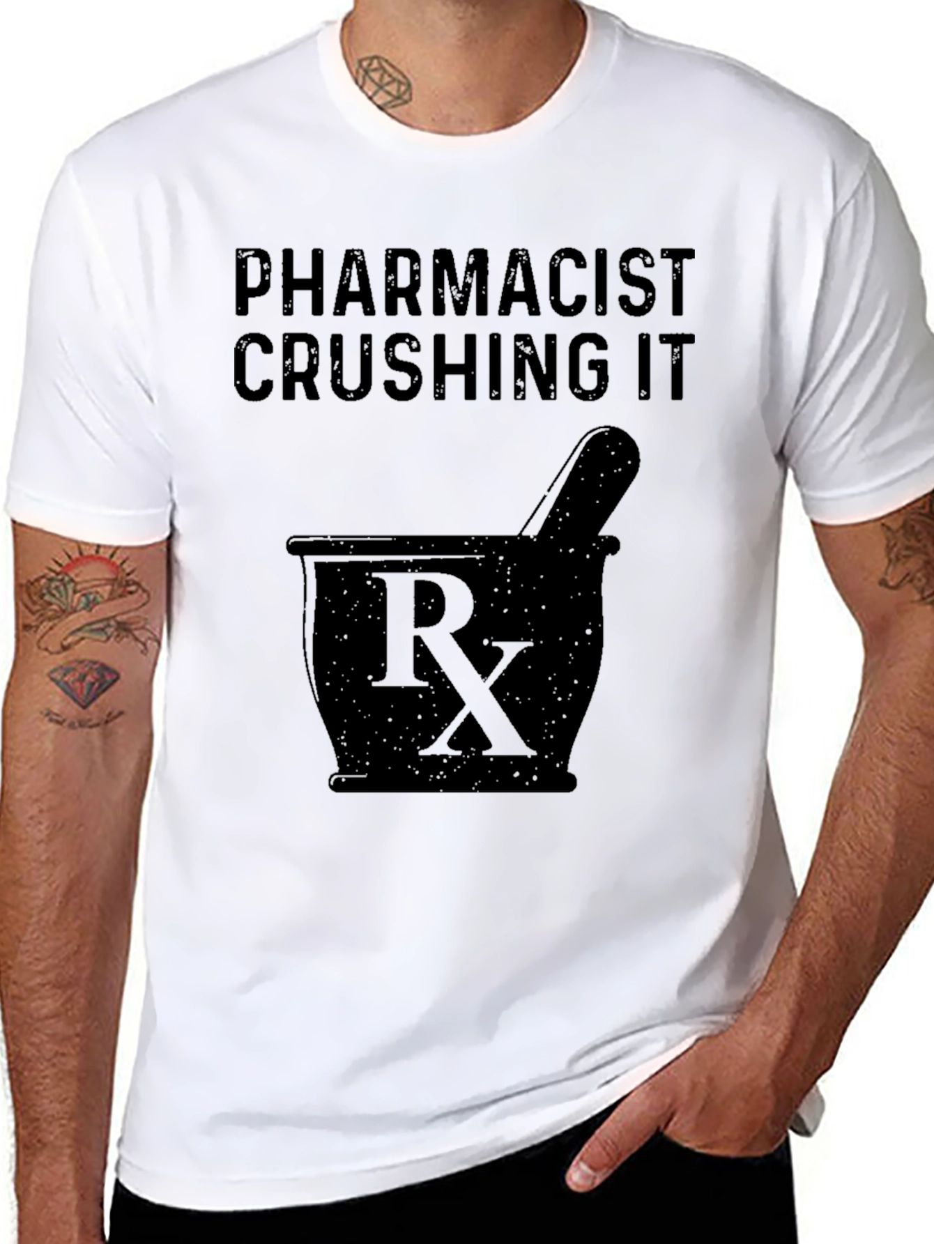 Pharmacist Crushing It Graphic T-Shirt