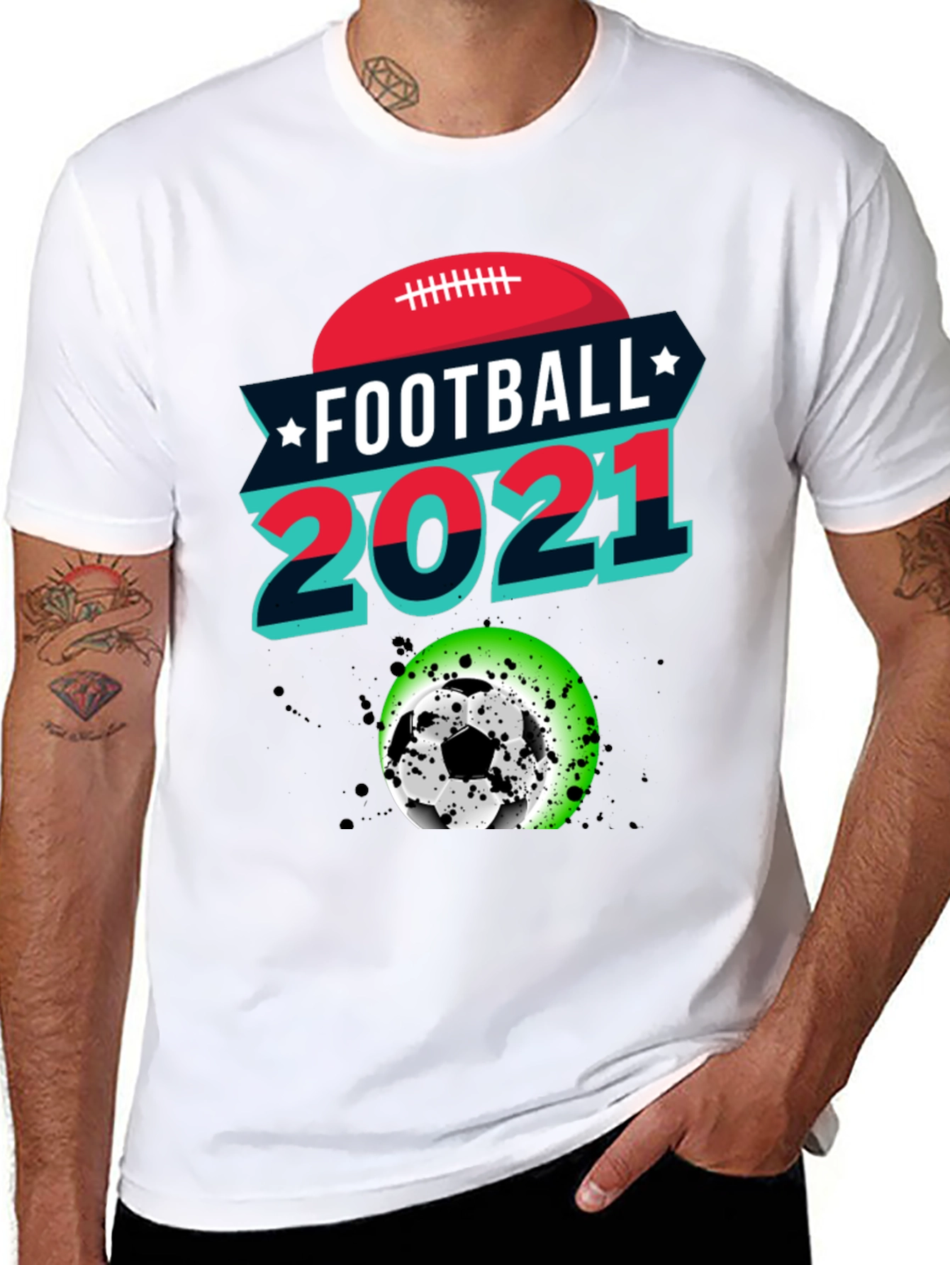 Football 2021 Graphic T-Shirt