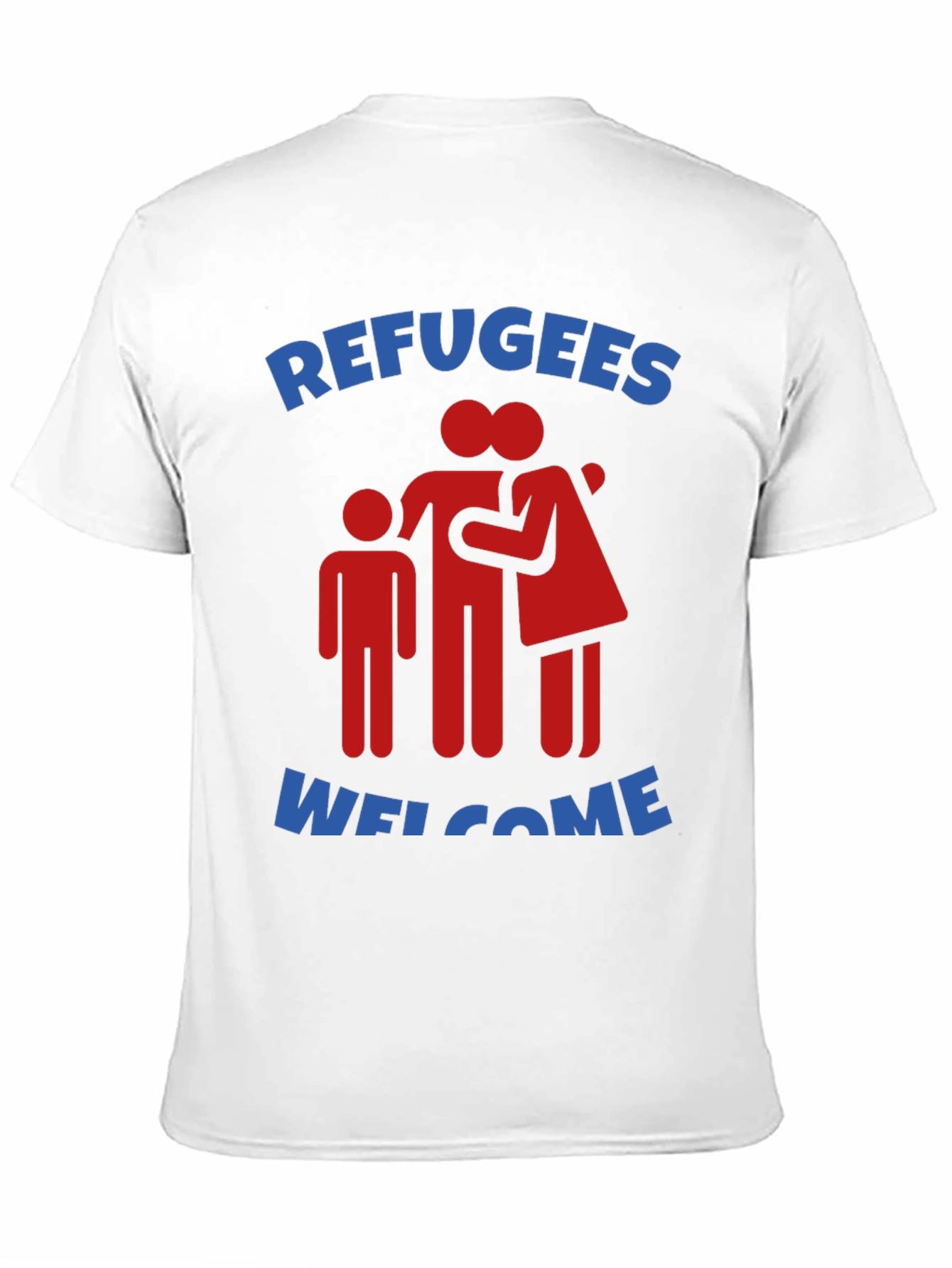 Refugees Welcome Graphic Tee - Show Your Support