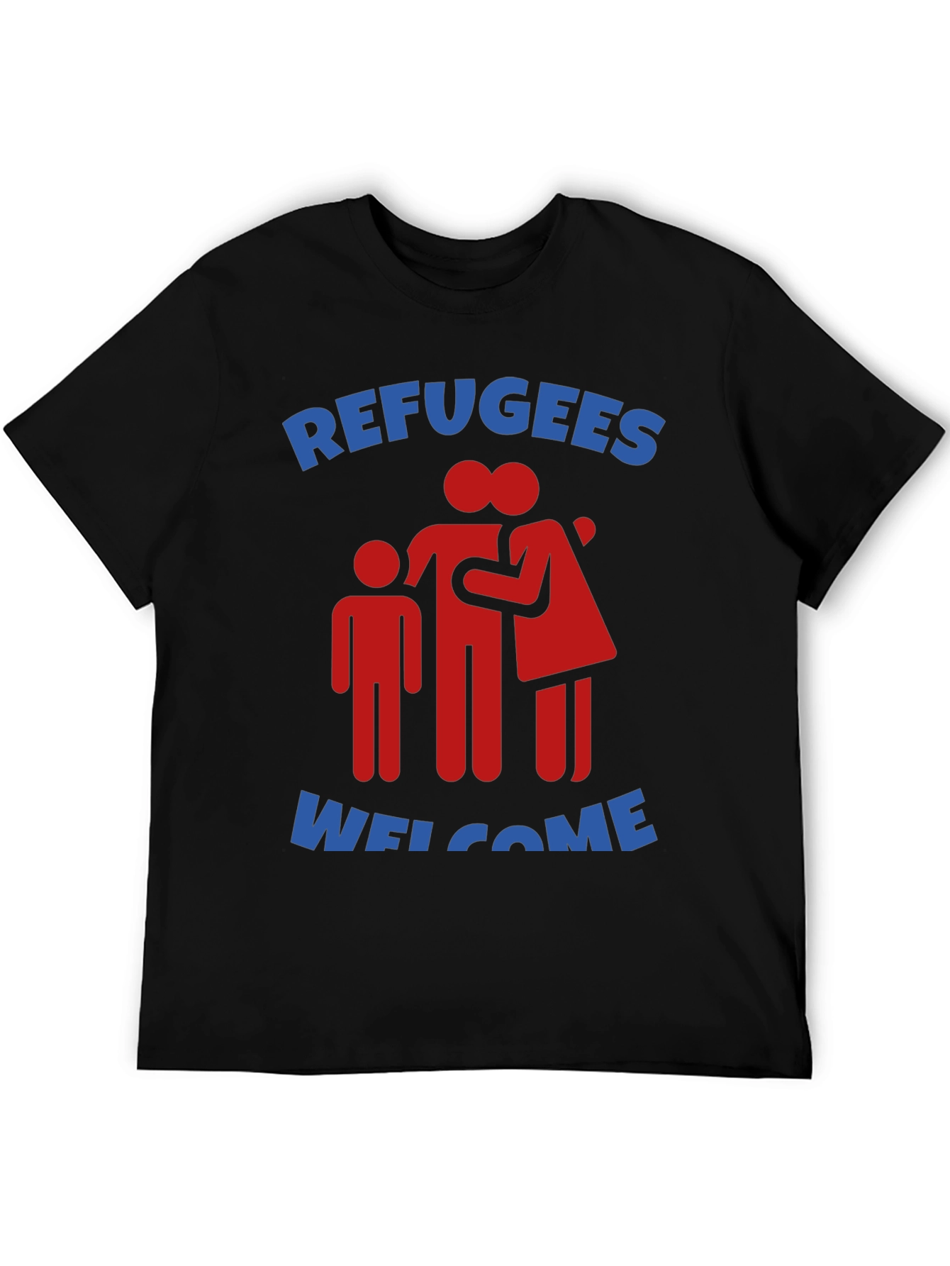 Refugees Welcome Graphic Tee - Show Your Support