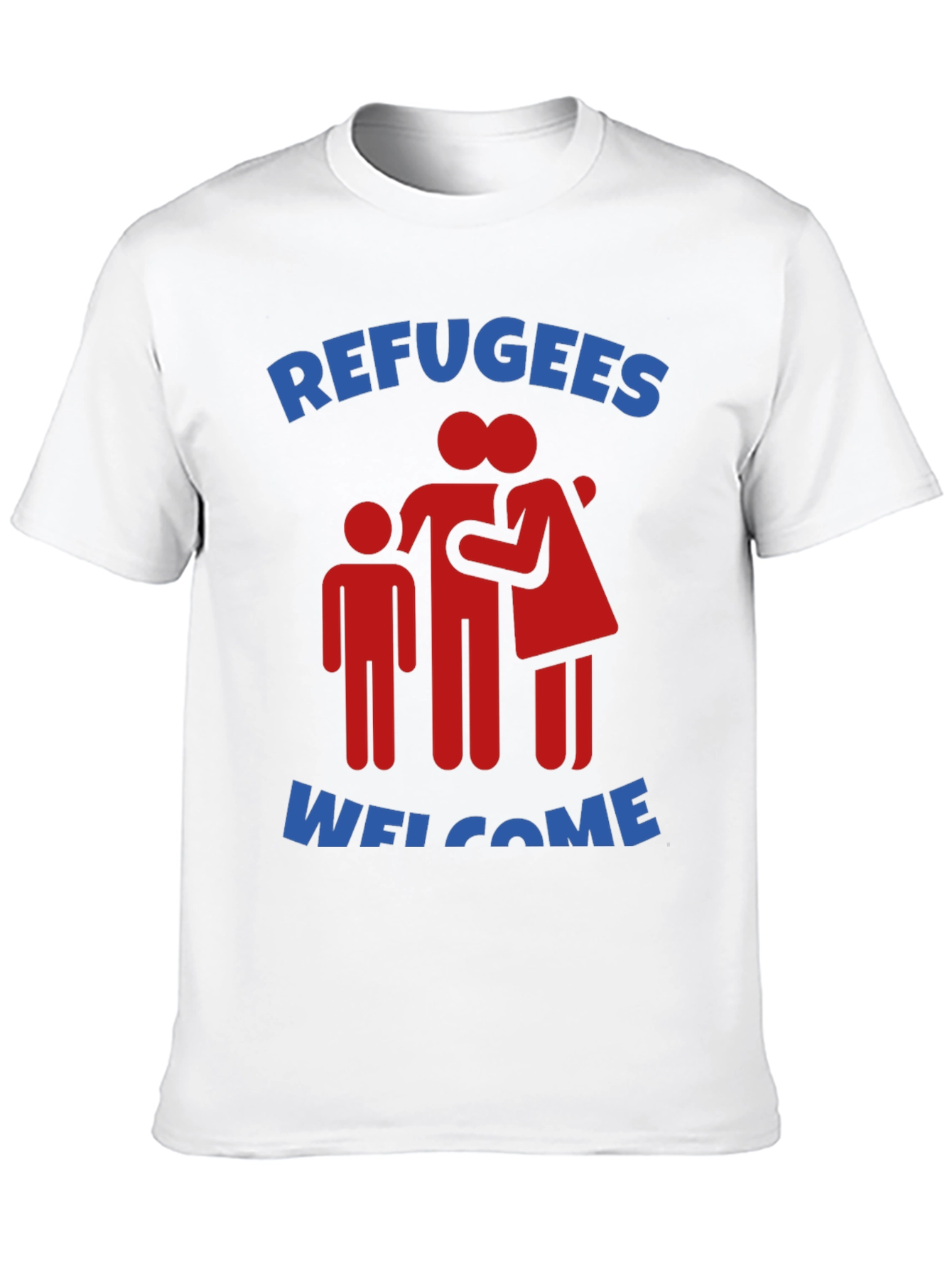 Refugees Welcome Graphic Tee - Show Your Support