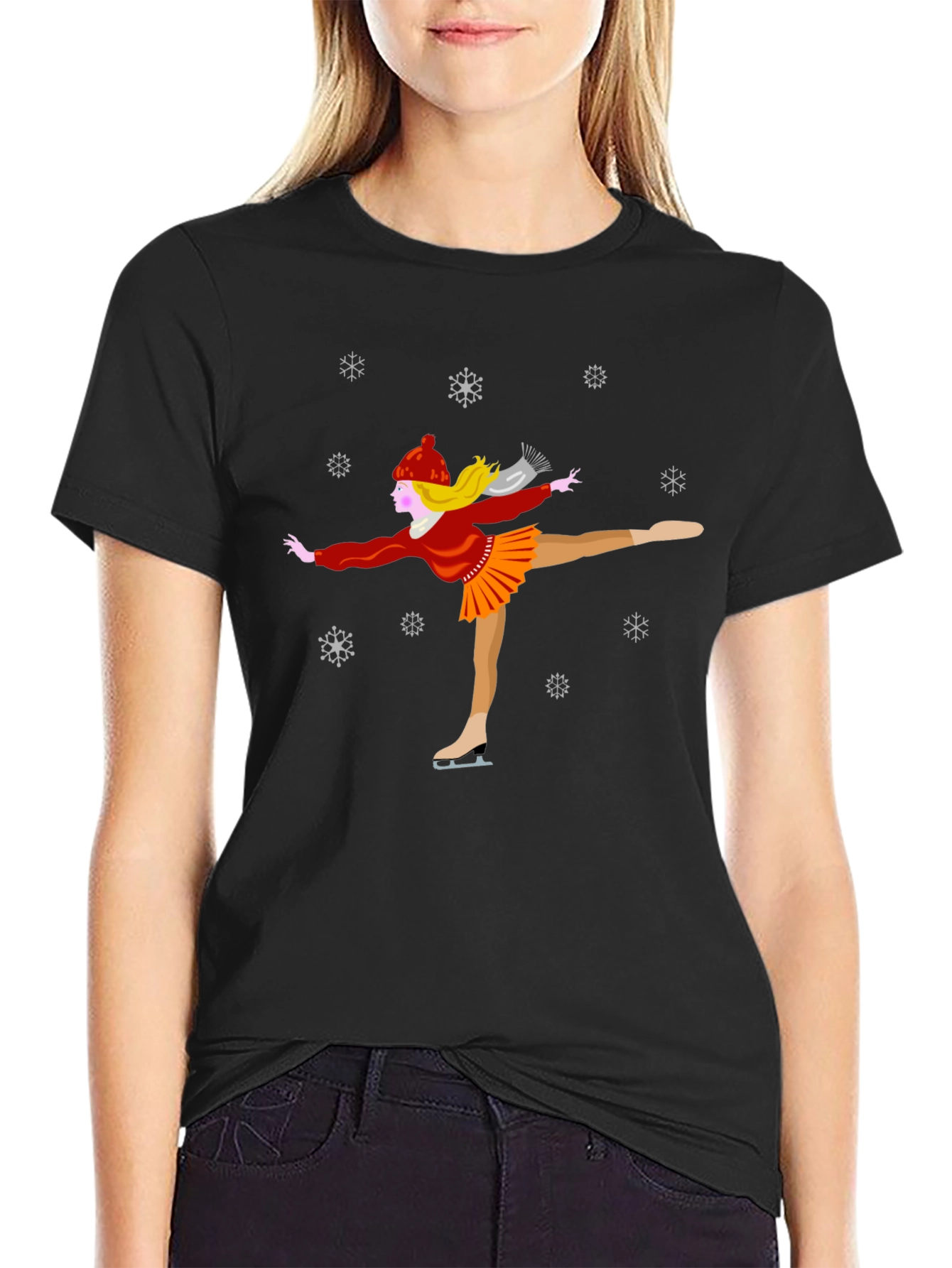 Figure Skater Graphic Tee